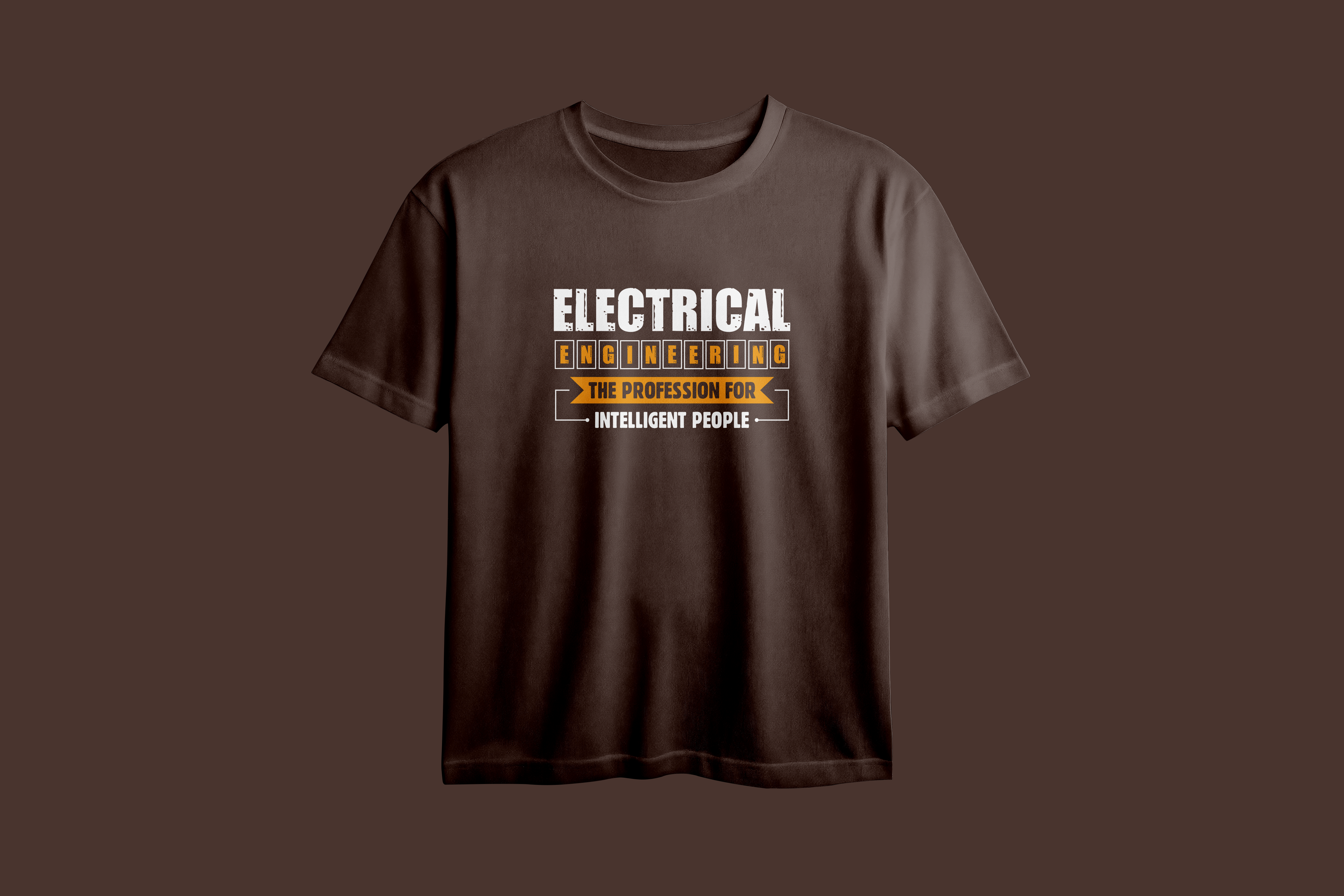 Electrical Engineering The Profession For Intelligent People Oversized Printed T-Shirt