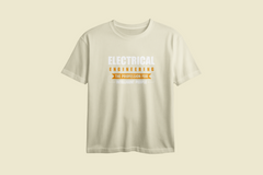 Electrical Engineering The Profession For Intelligent People Oversized Printed T-Shirt