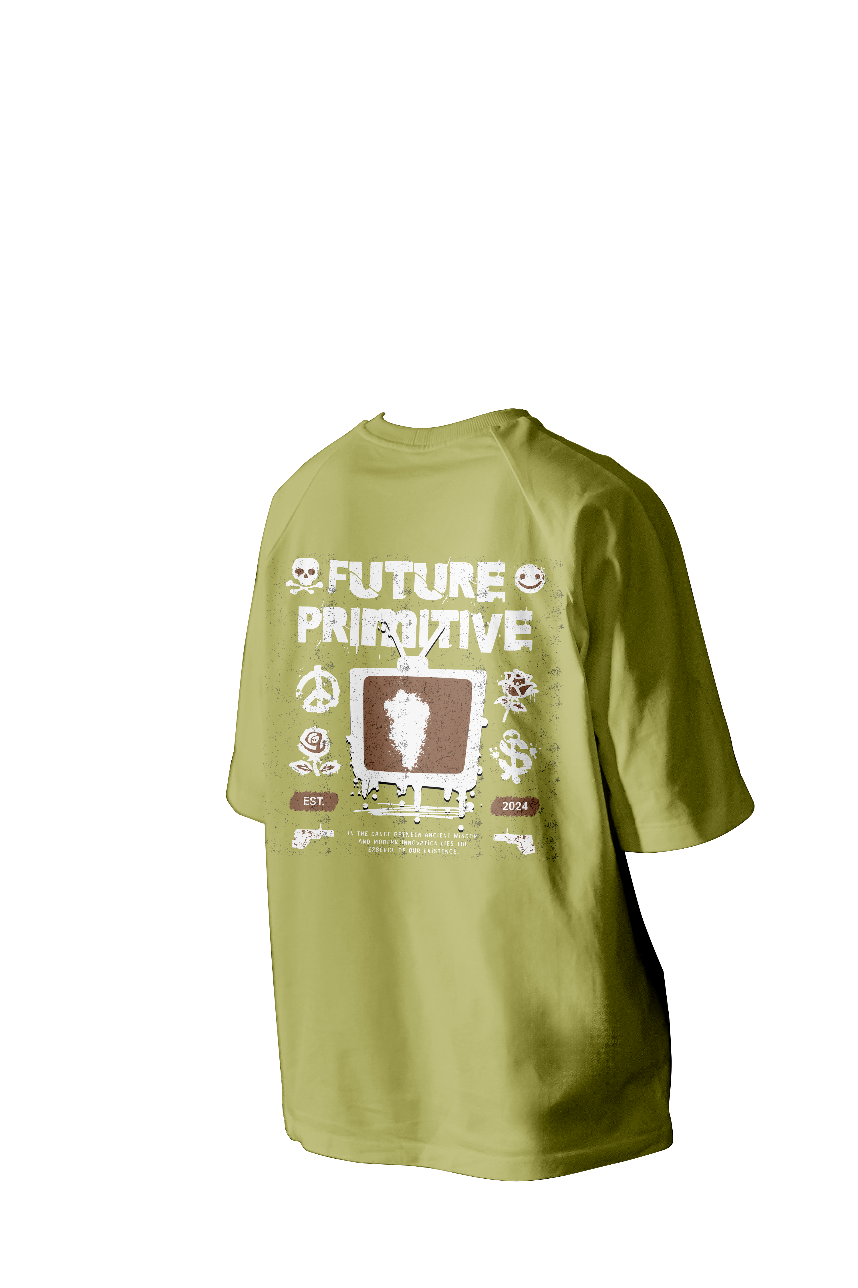 Future Primitive Printed Oversized Tee