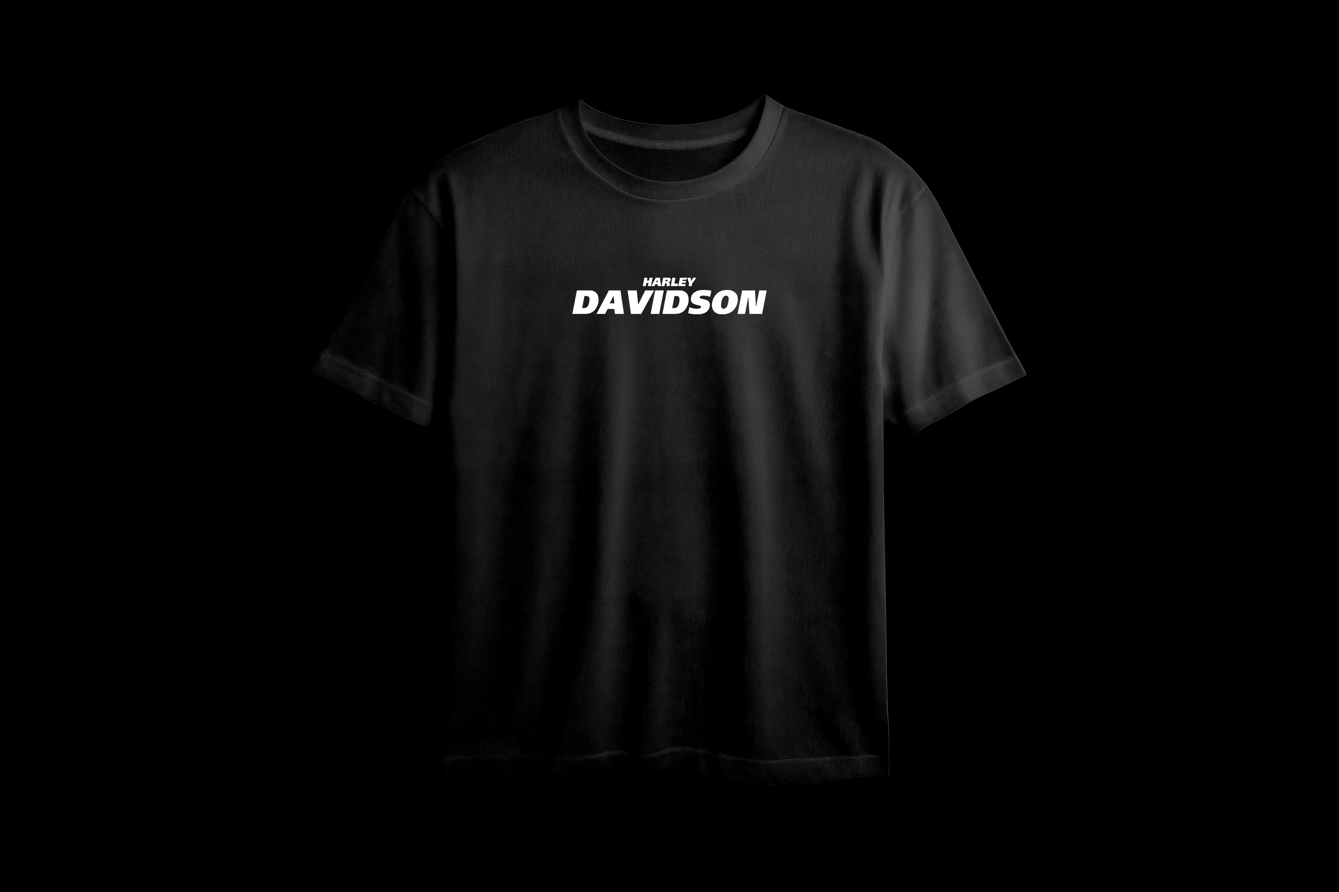 Harley Davidson Printed Oversized Tee