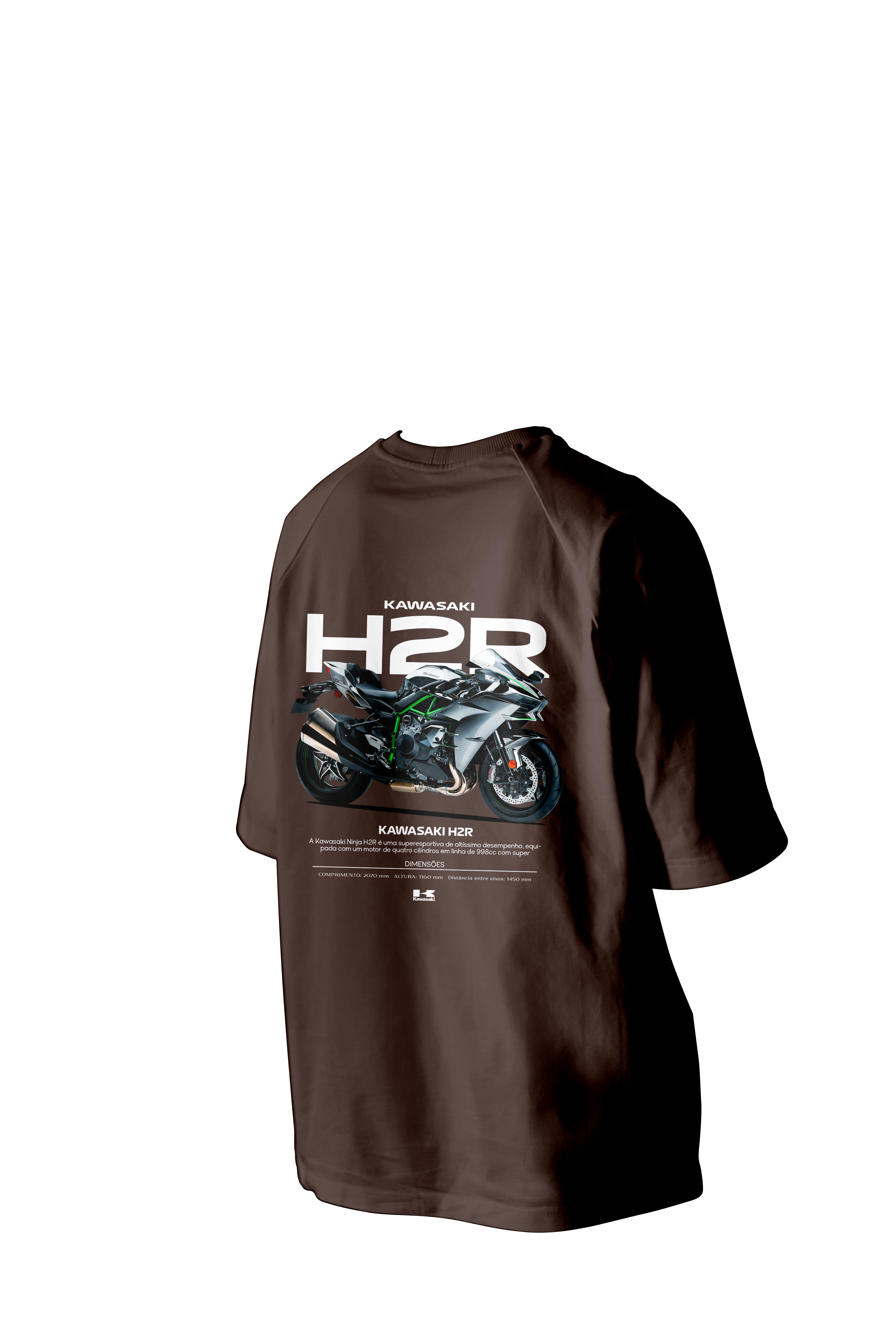 KAWASAKI H2R Printed Oversized Tee