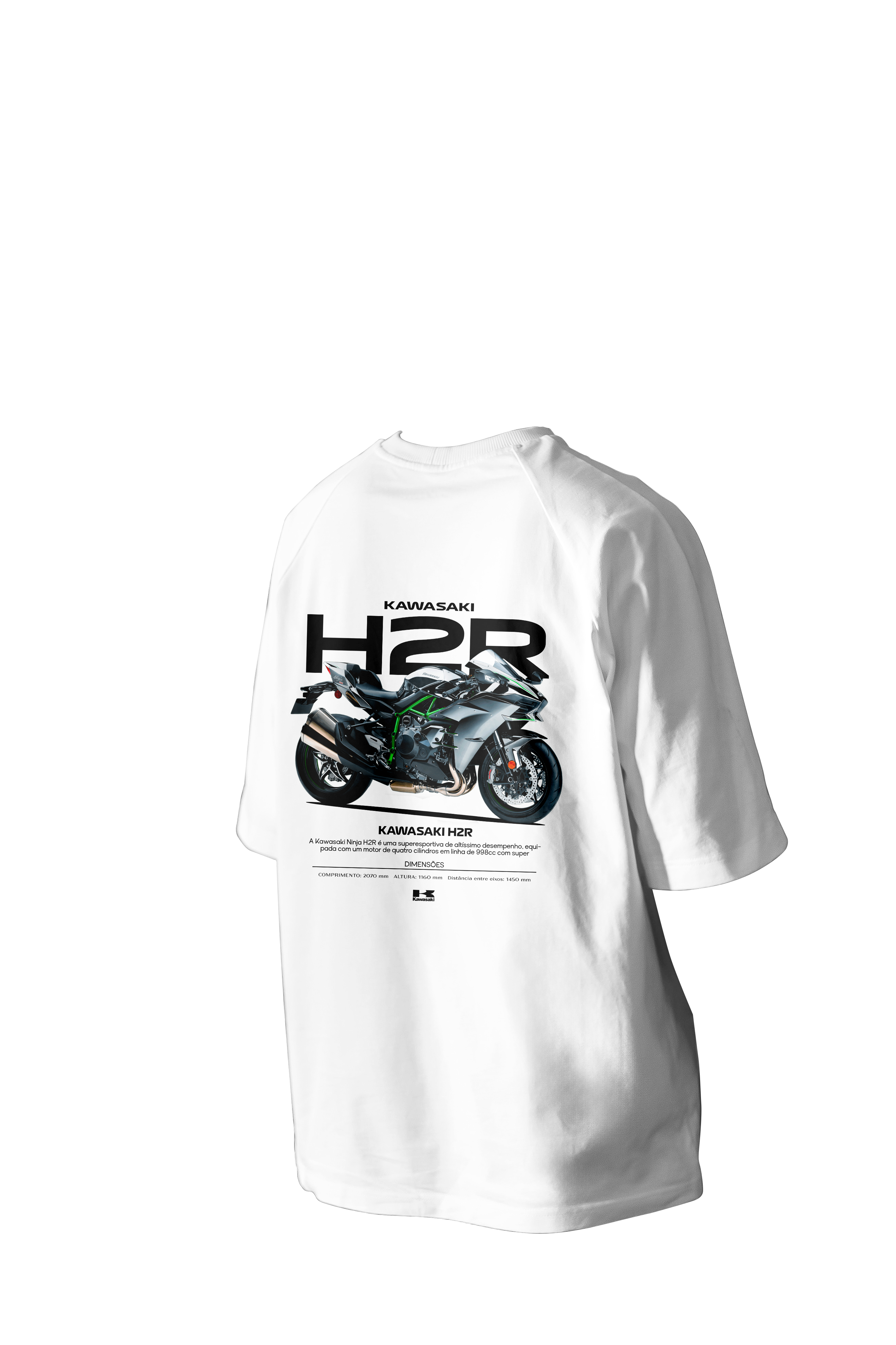 KAWASAKI H2R Printed Oversized Tee