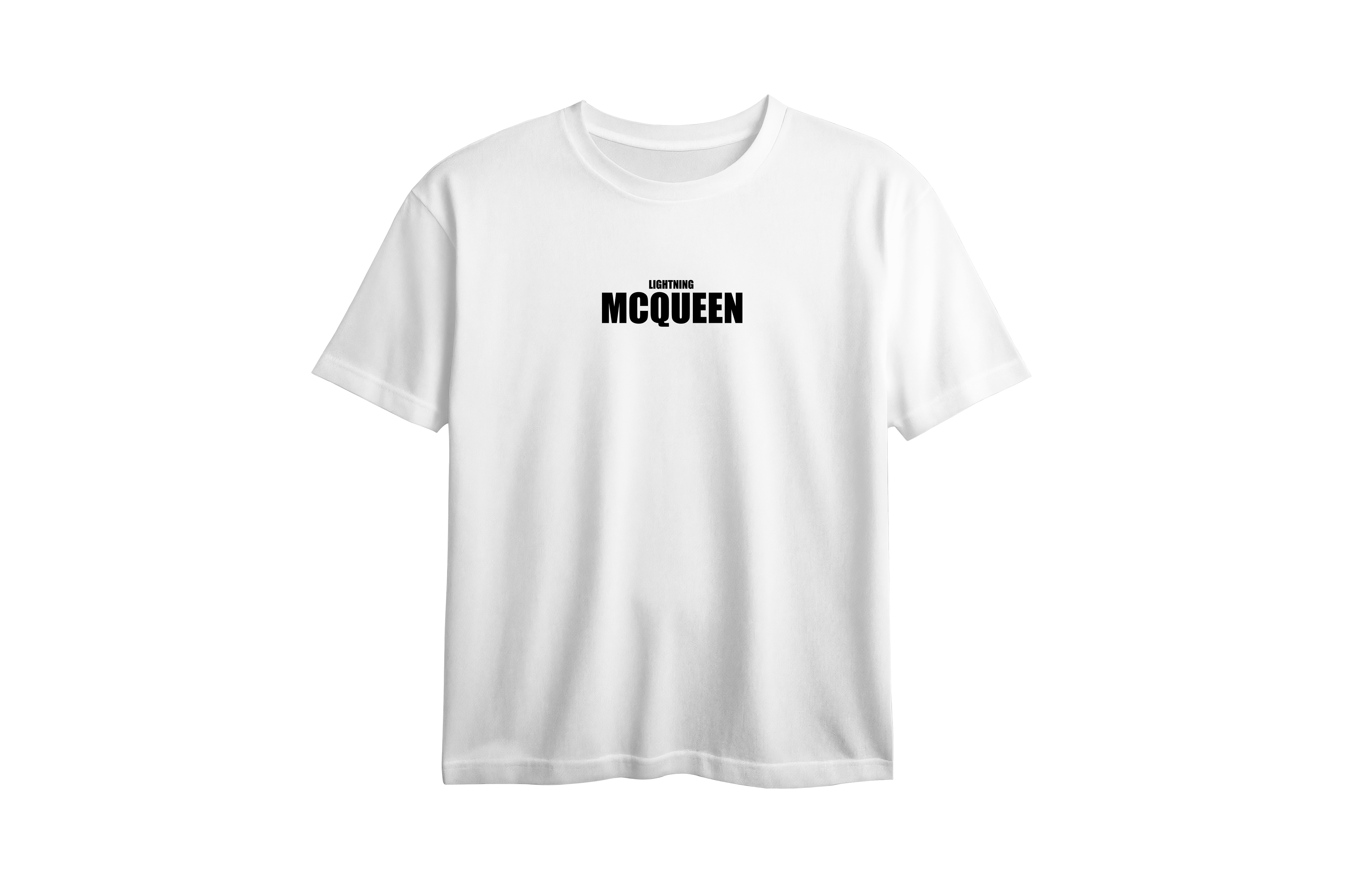 Lightning MCQUEEN Printed Oversized Tee