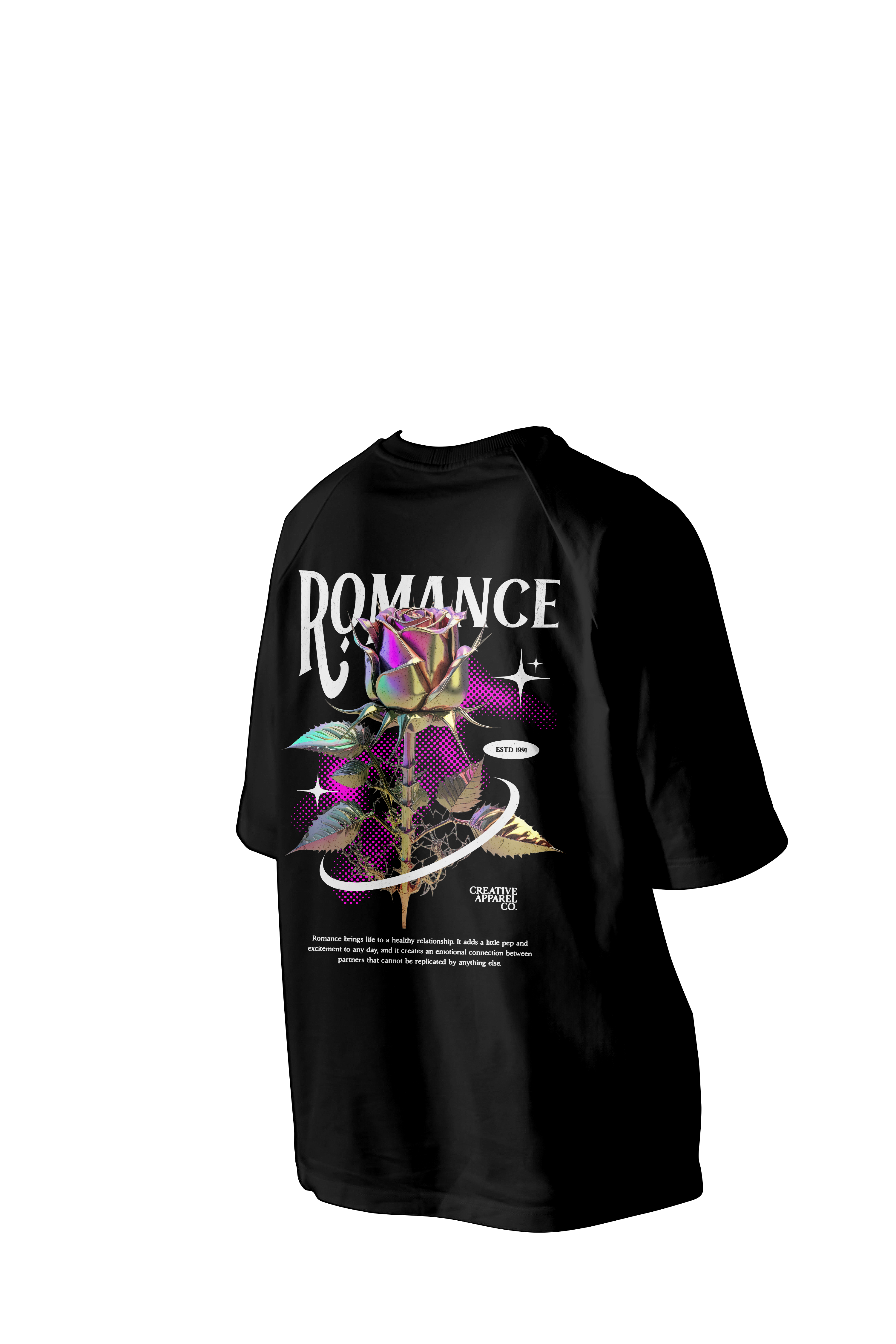 Romance Printed Oversized Tee