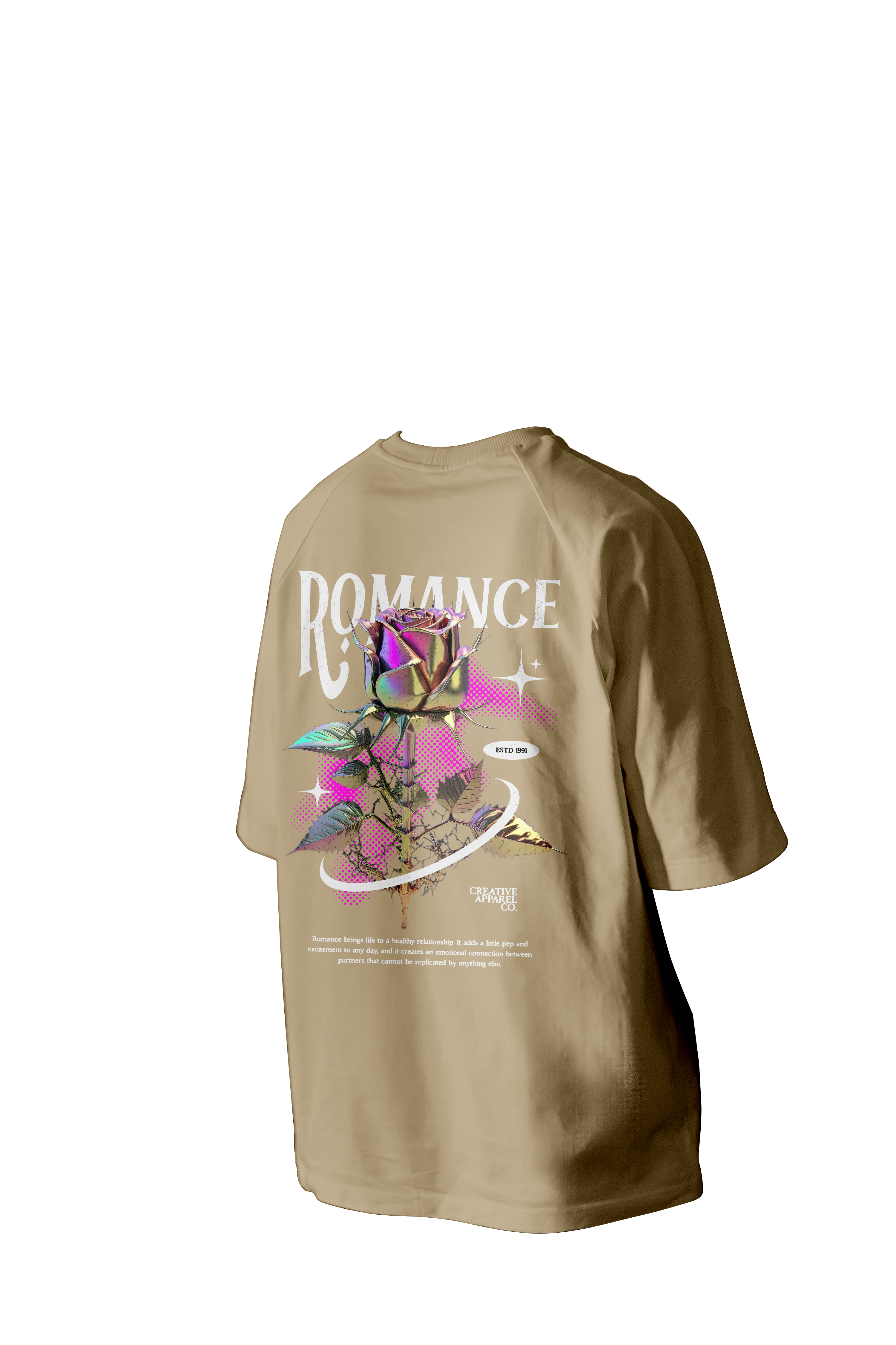 Romance Printed Oversized Tee