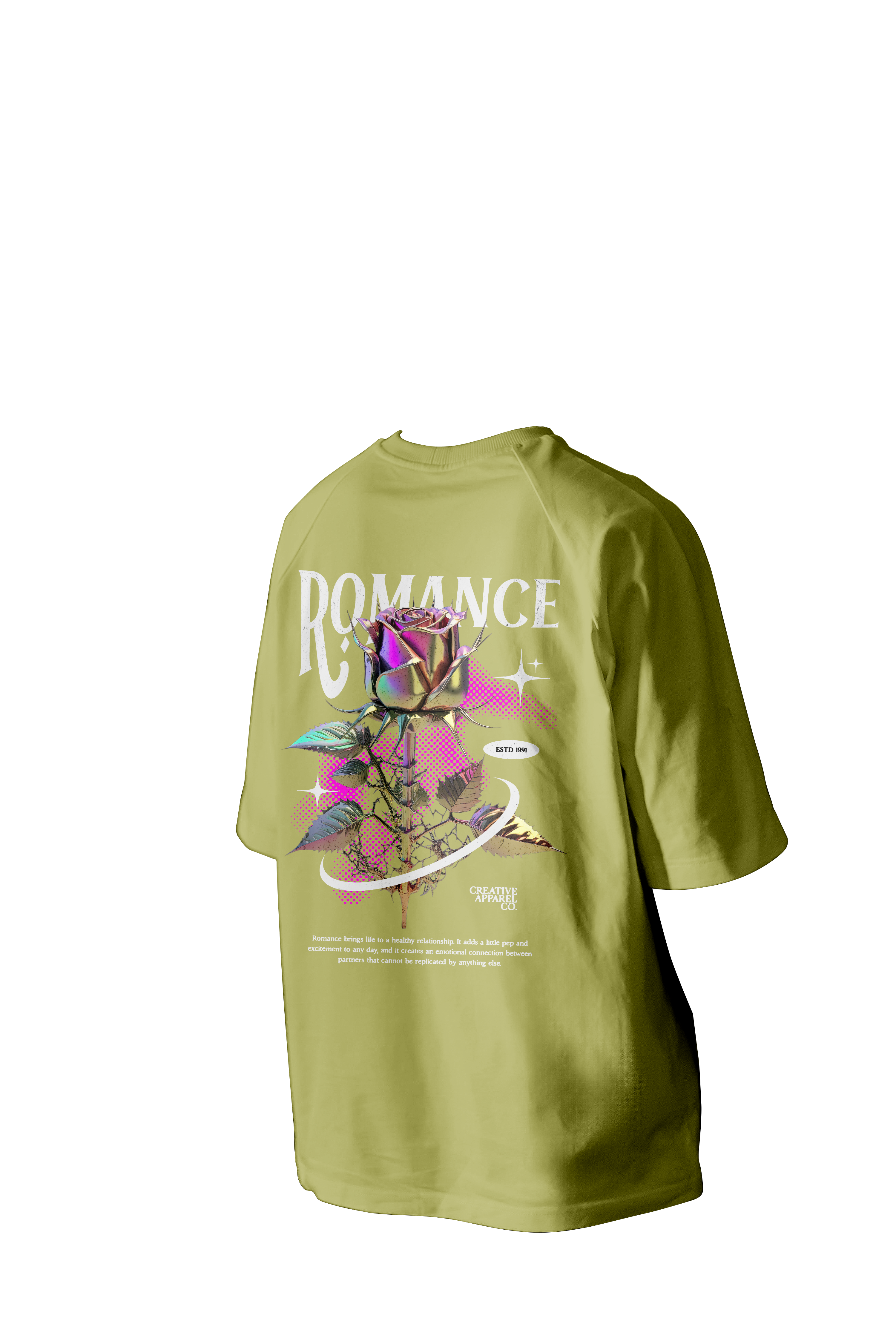 Romance Printed Oversized Tee