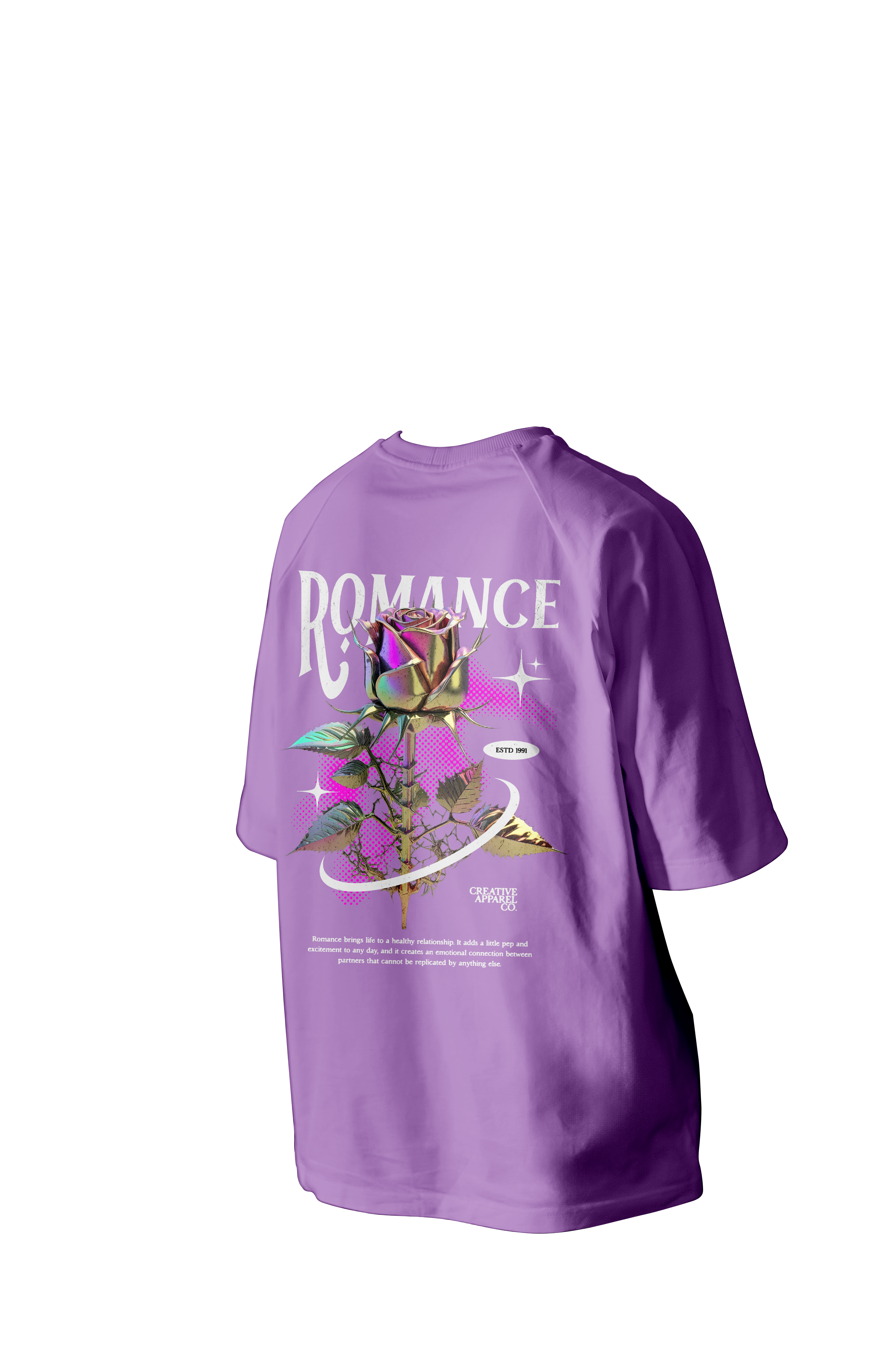 Romance Printed Oversized Tee