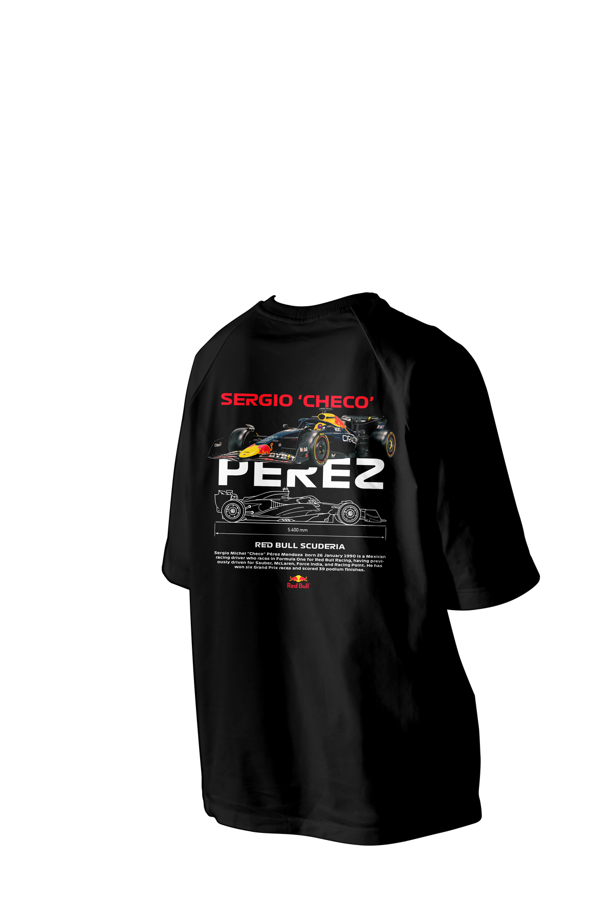 SERGIO 'CHECO' PEREZ Printed Oversized Tee