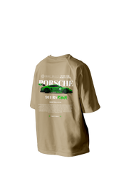 Porsche 911 RSRAWR Printed Oversized Tee