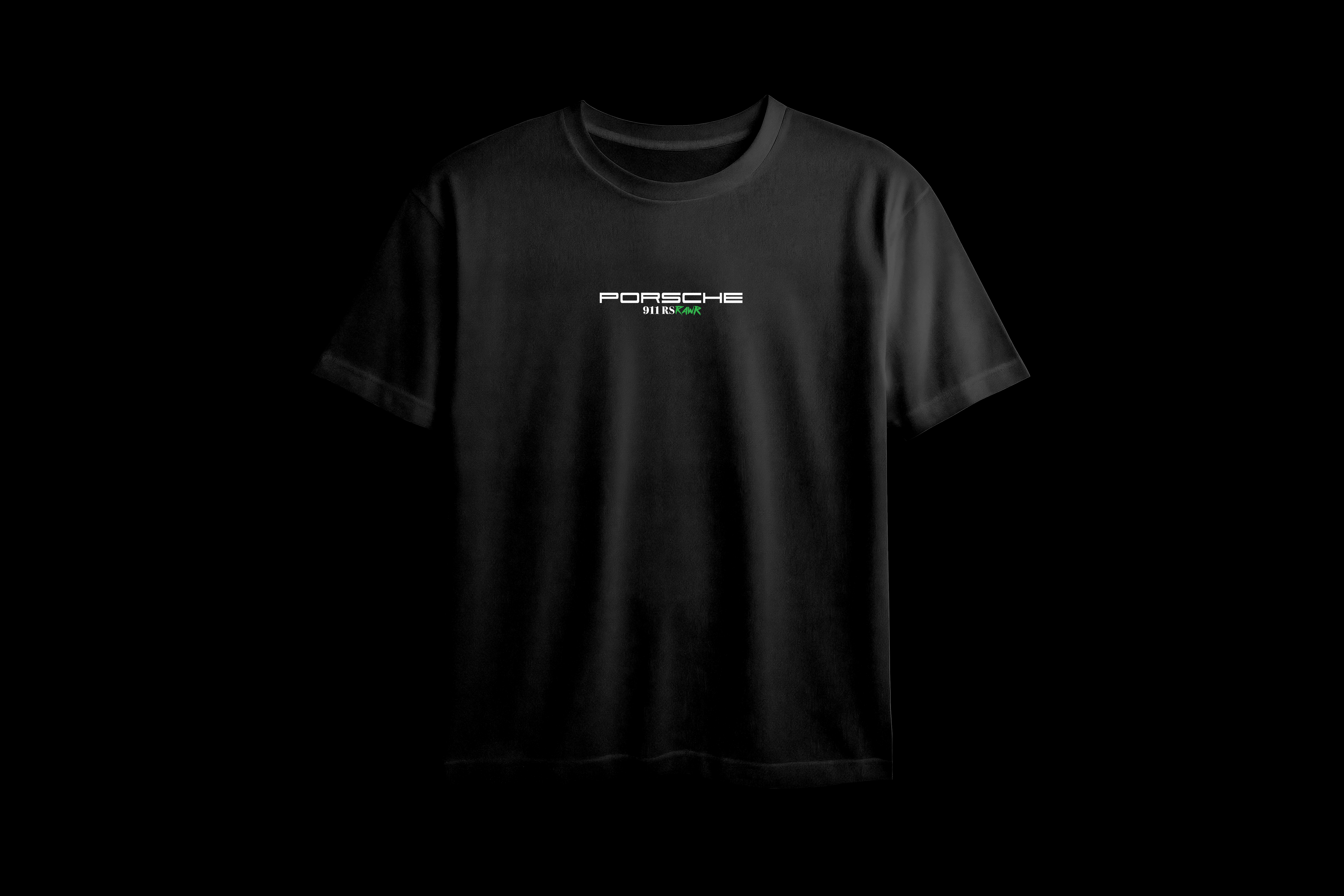 Porsche 911 RSRAWR Printed Oversized Tee