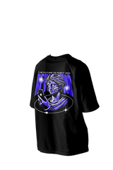 The Future is Right Now Printed Oversized Tee