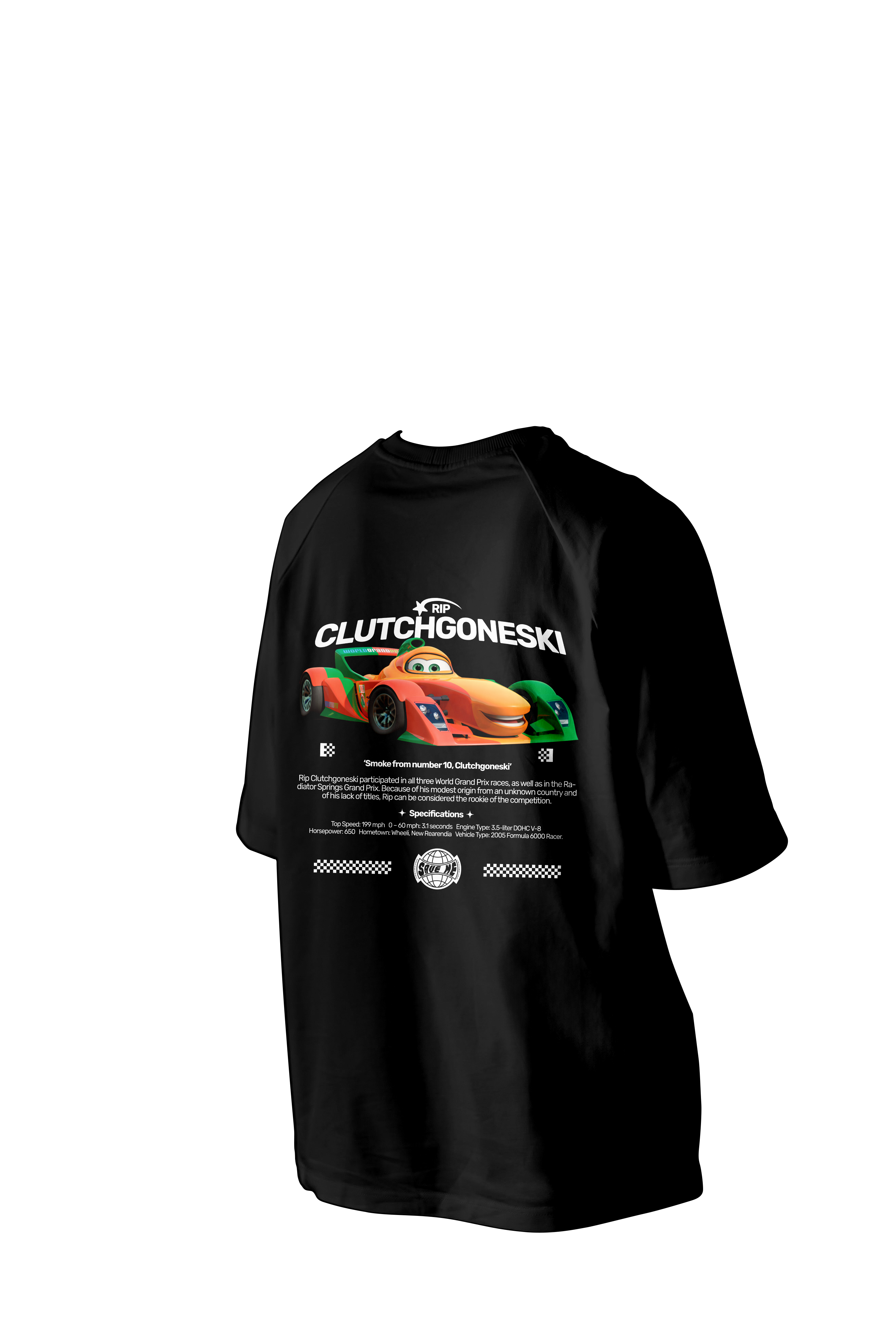 Clutchgoneski Printed Oversized Tee