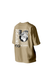 Universe Beyond The Cosmos Printed Oversized Tee