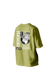 Universe Beyond The Cosmos Printed Oversized Tee