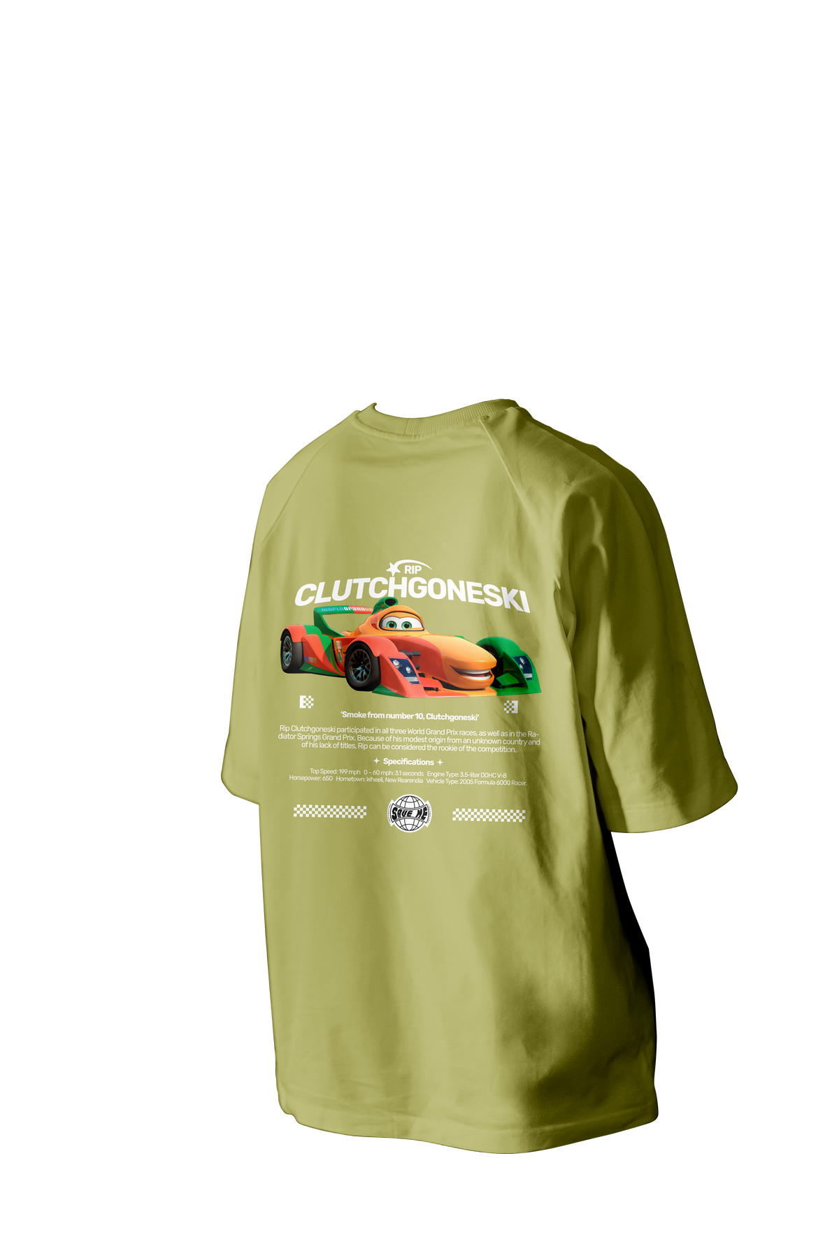 Clutchgoneski Printed Oversized Tee