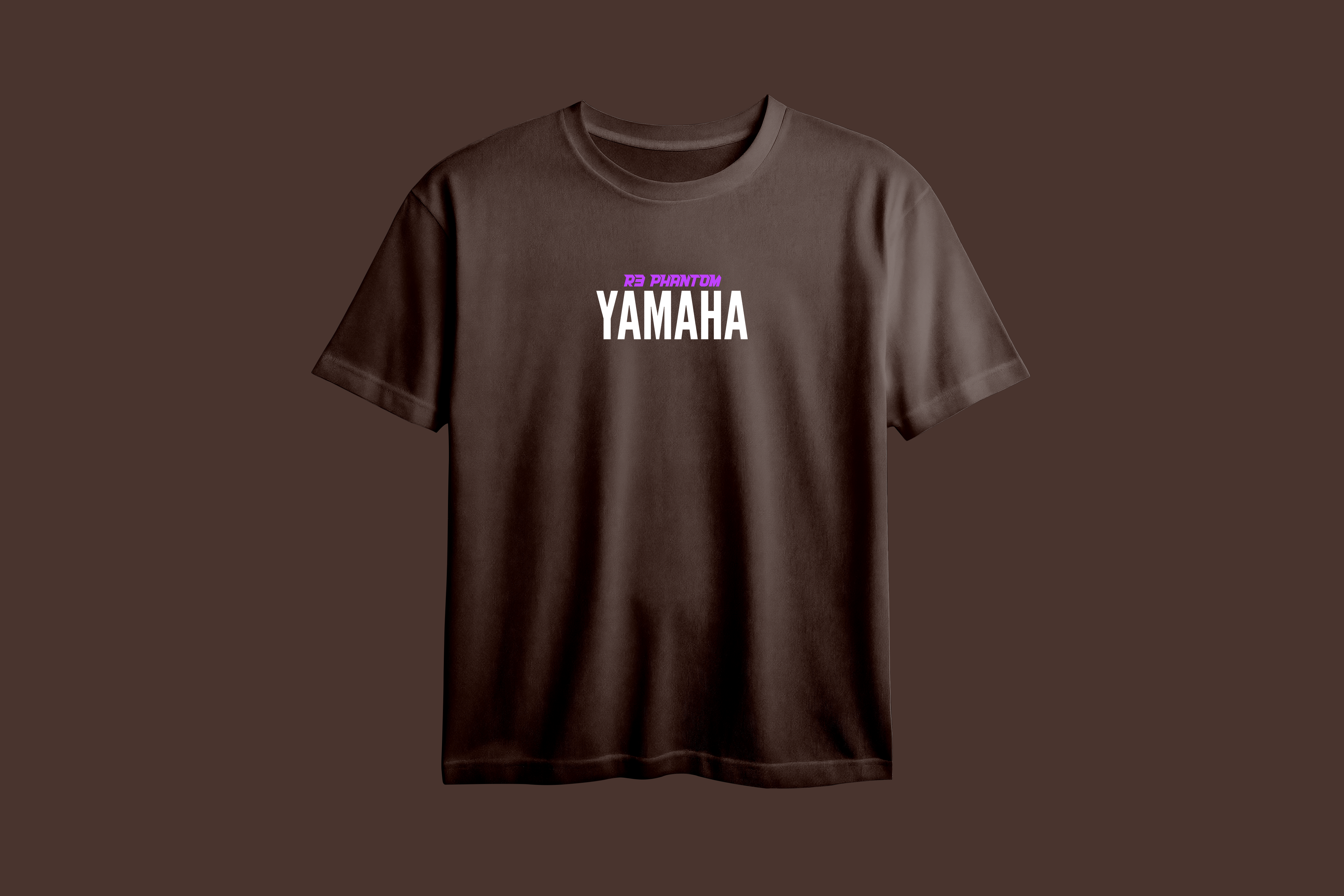 R3 PHANTOM YAMAHA Printed Oversized Tee