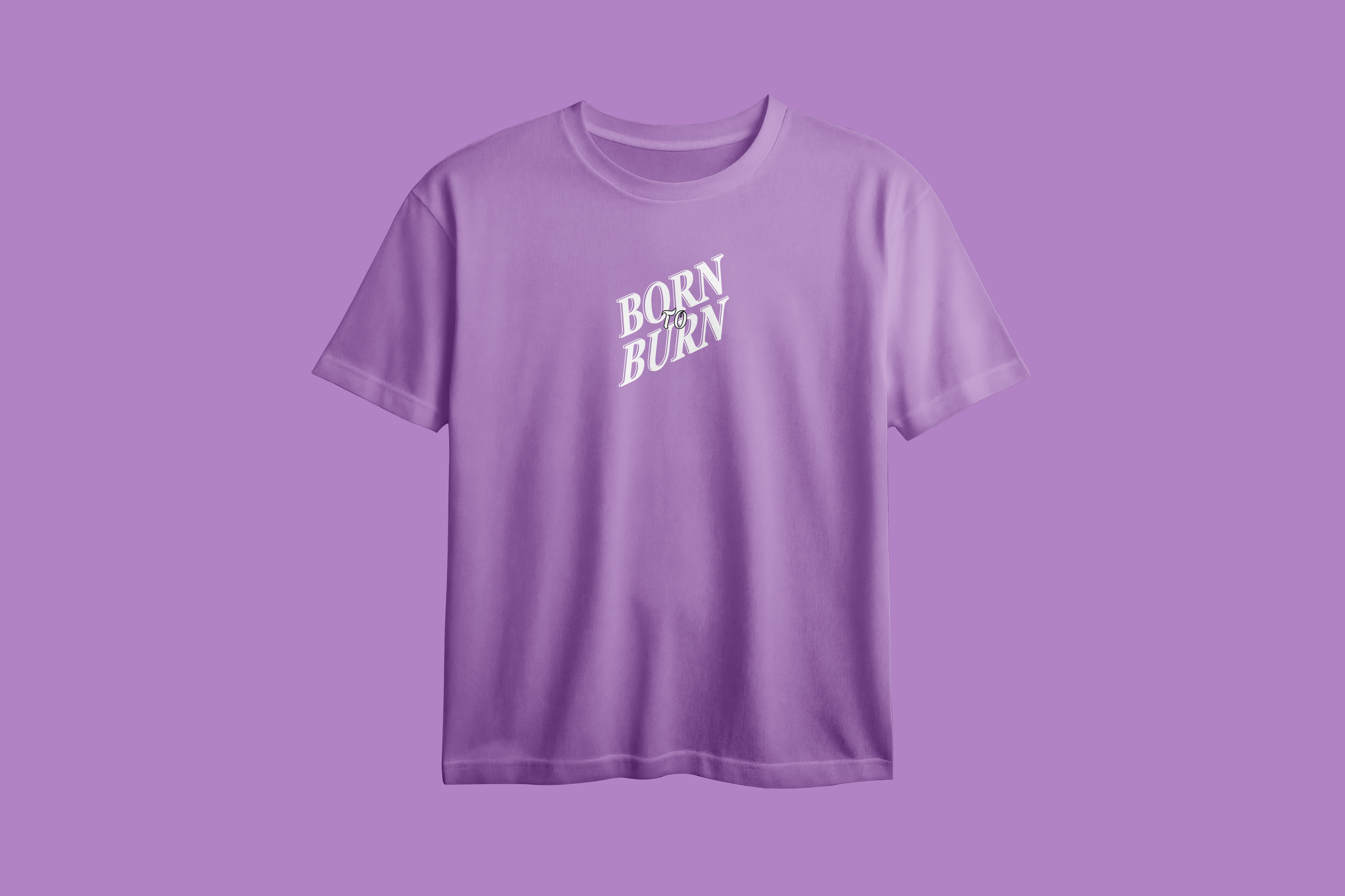 Born to Burn Dragon Printed Oversized Tee