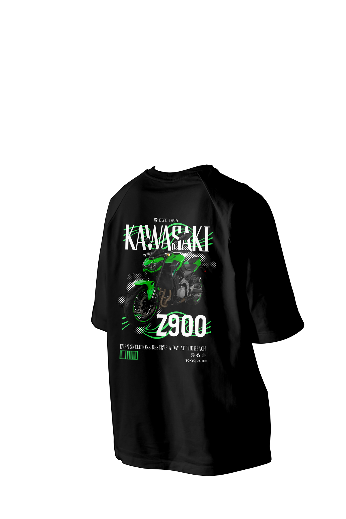 KAWASAKI Z900 Printed Oversized Tee