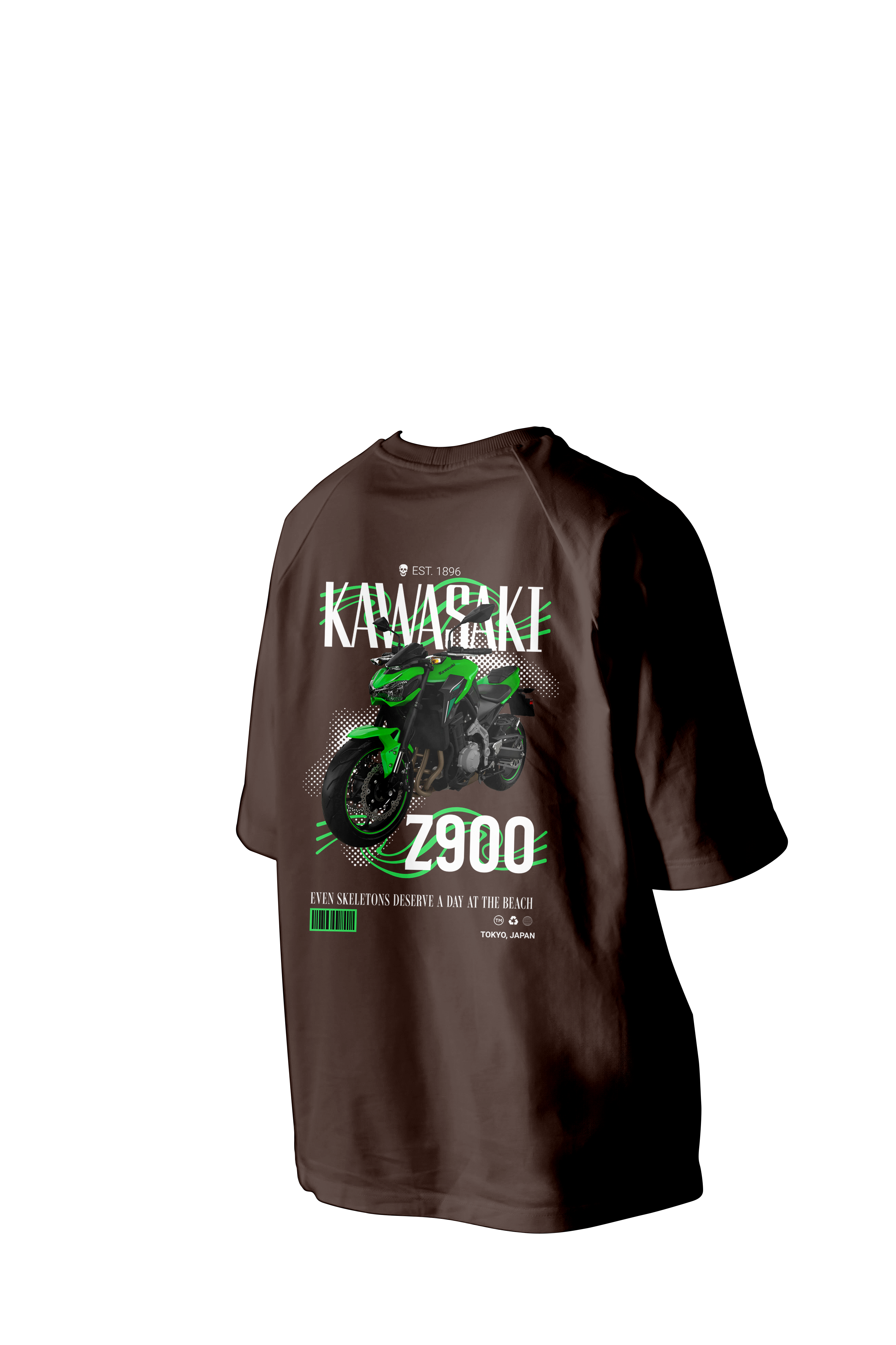 KAWASAKI Z900 Printed Oversized Tee