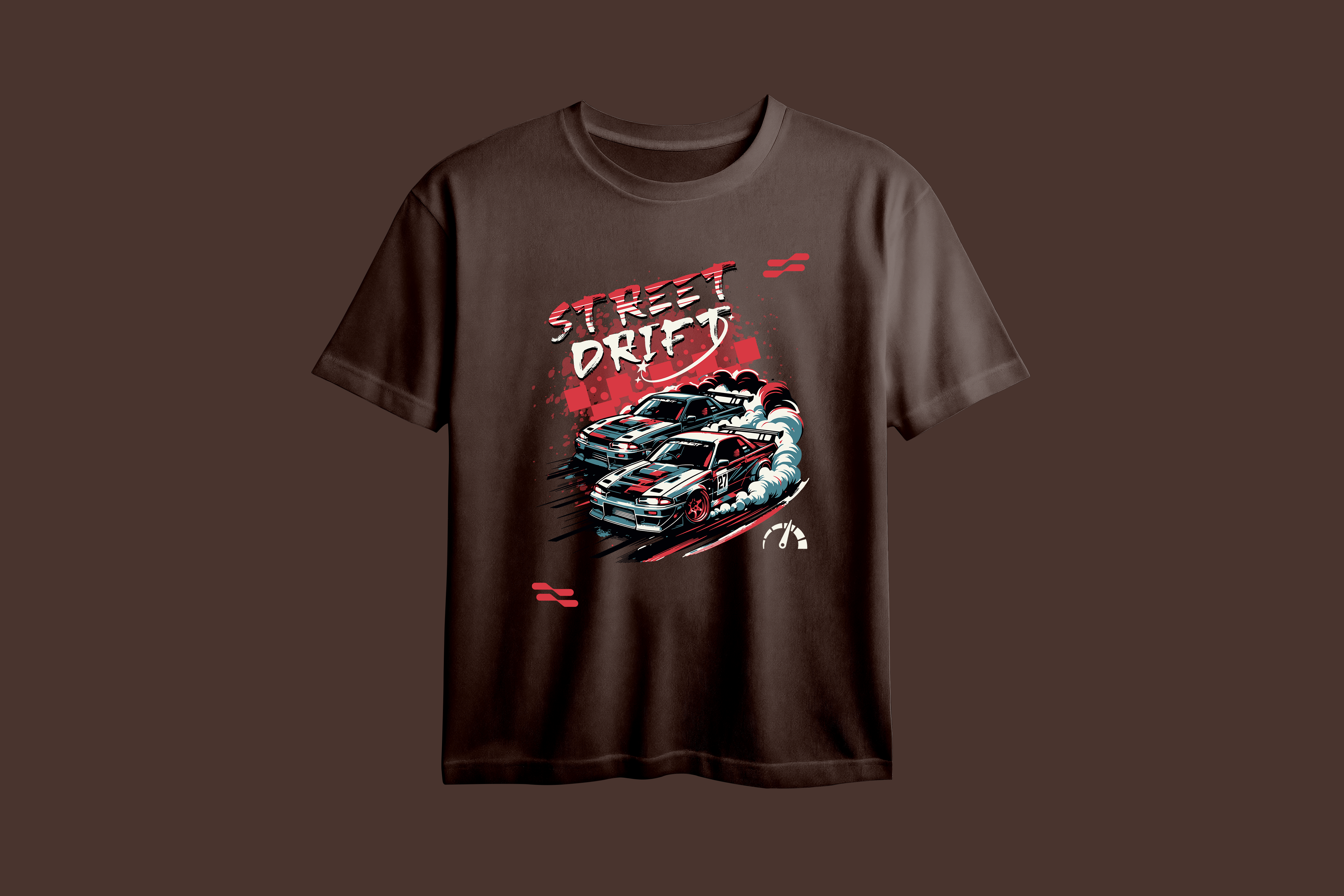 Street Drift Printed Oversized Tee