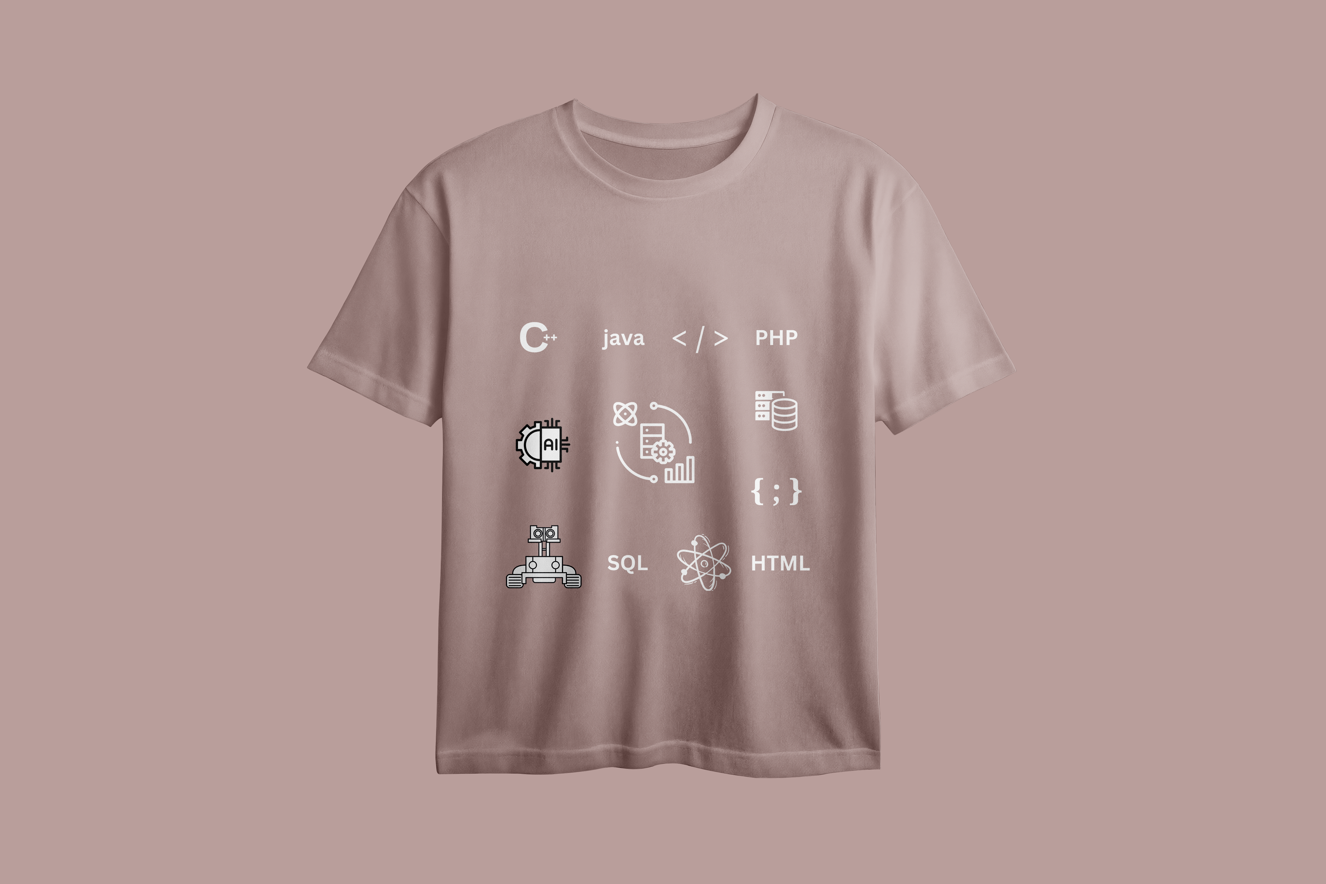 Computer Science Engineer Oversized Printed T-Shirt