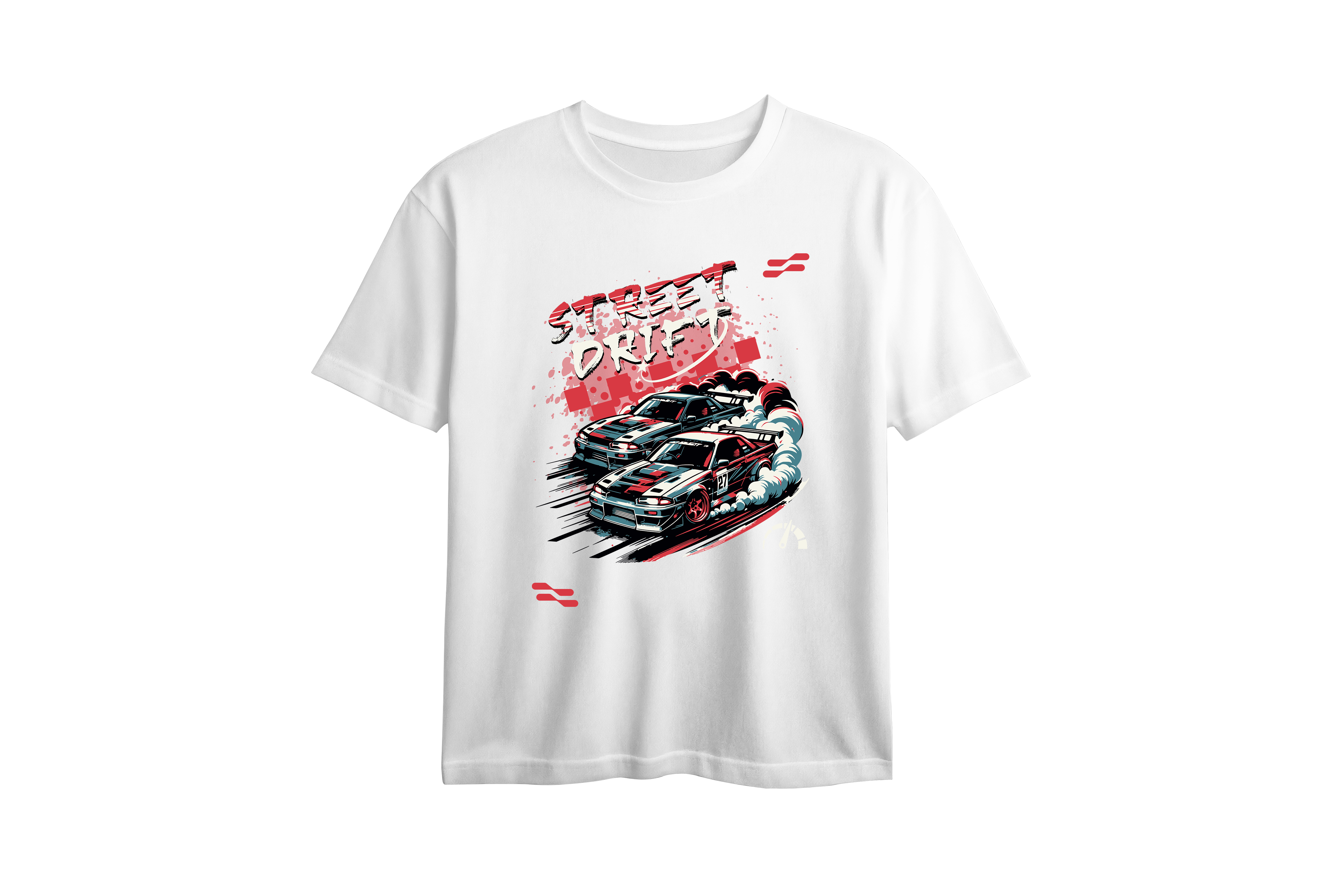 Street Drift Printed Oversized Tee