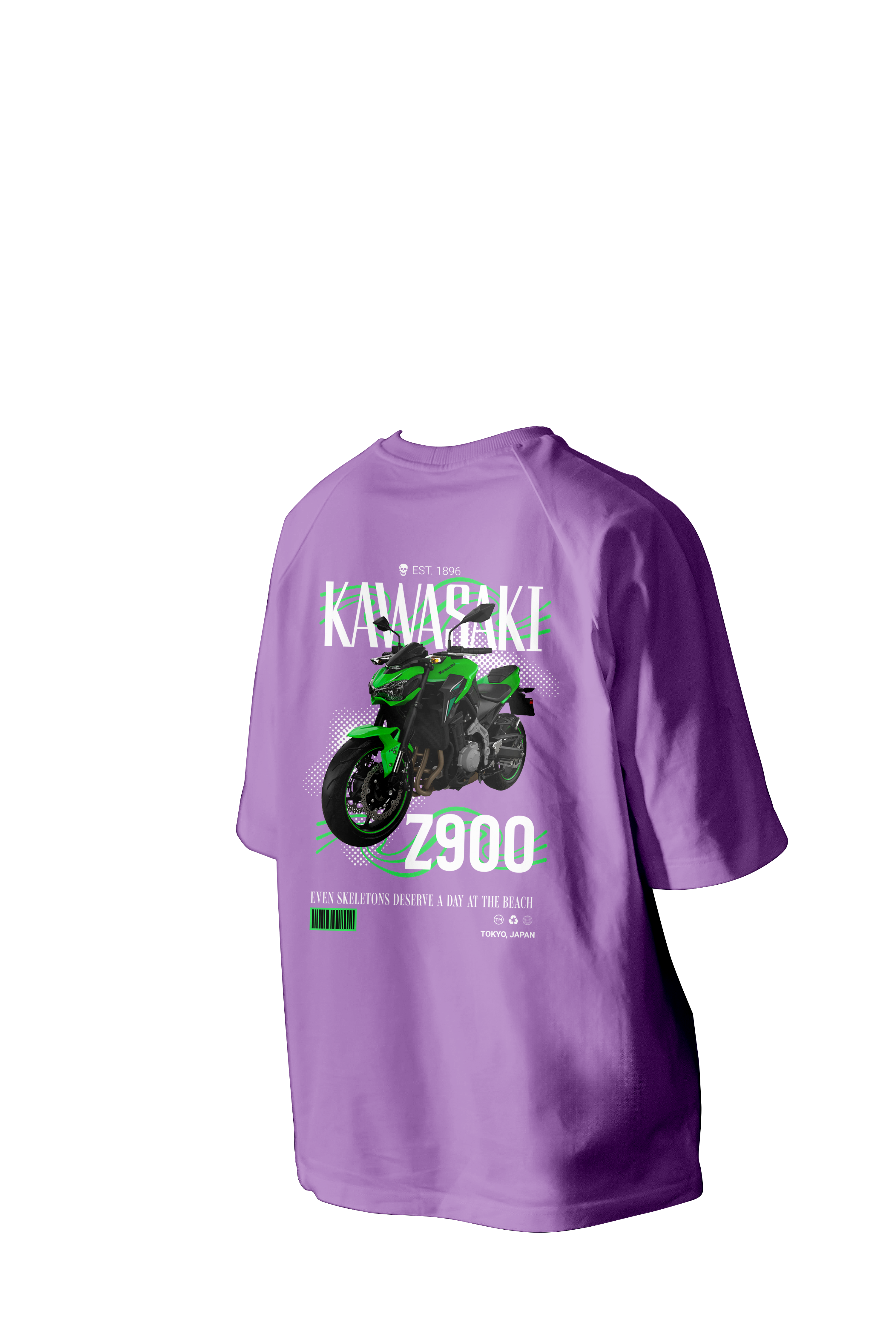 KAWASAKI Z900 Printed Oversized Tee