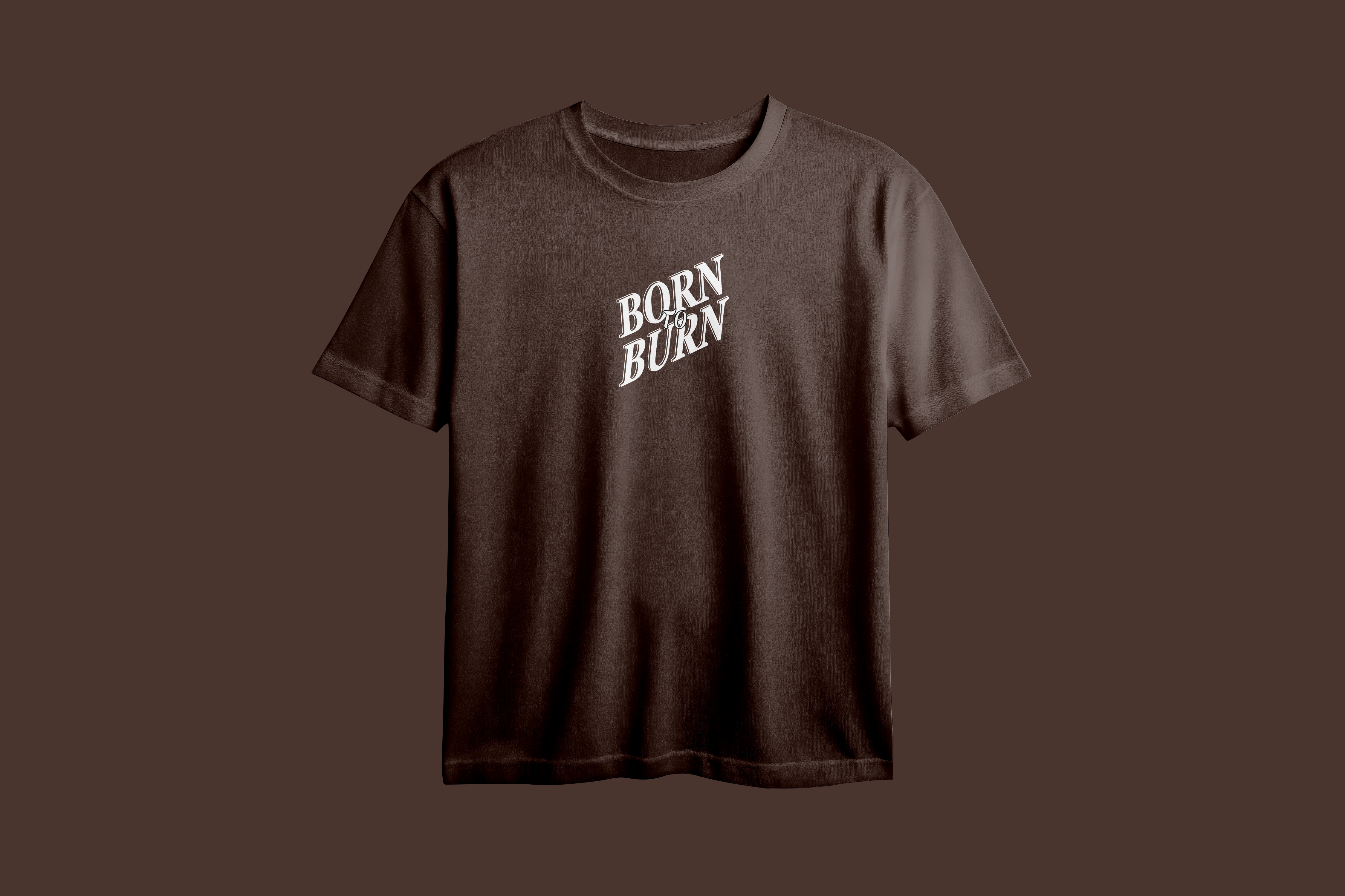 Born to Burn Dragon Printed Oversized Tee