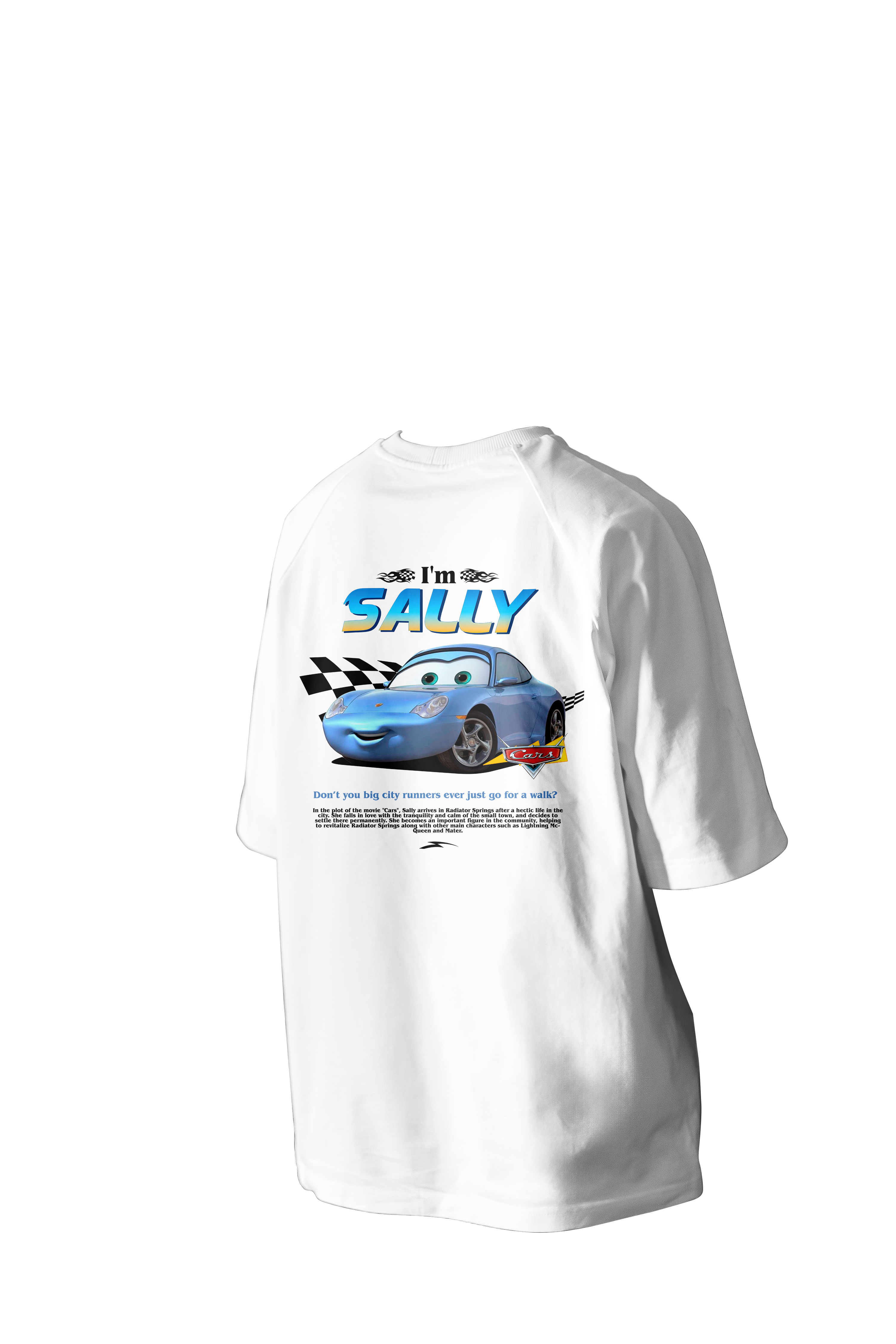 I'm Sally Printed Oversized Tee