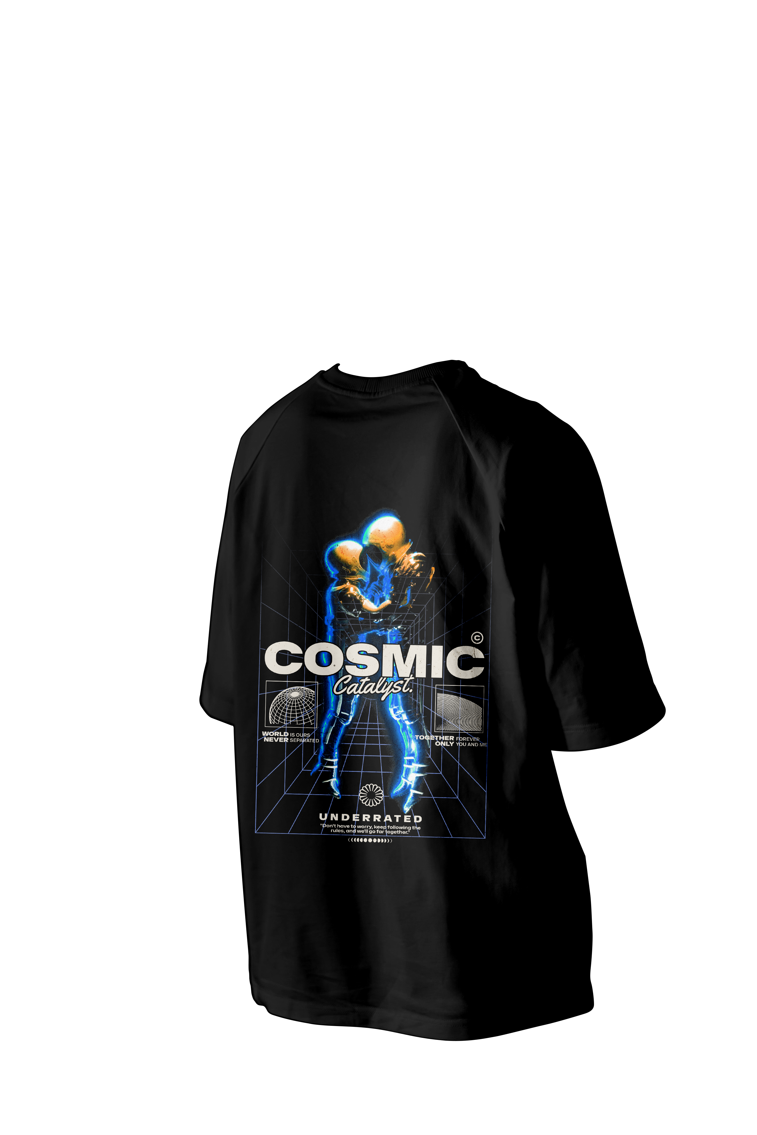 COSMIC Catalyst Printed Oversized Tee