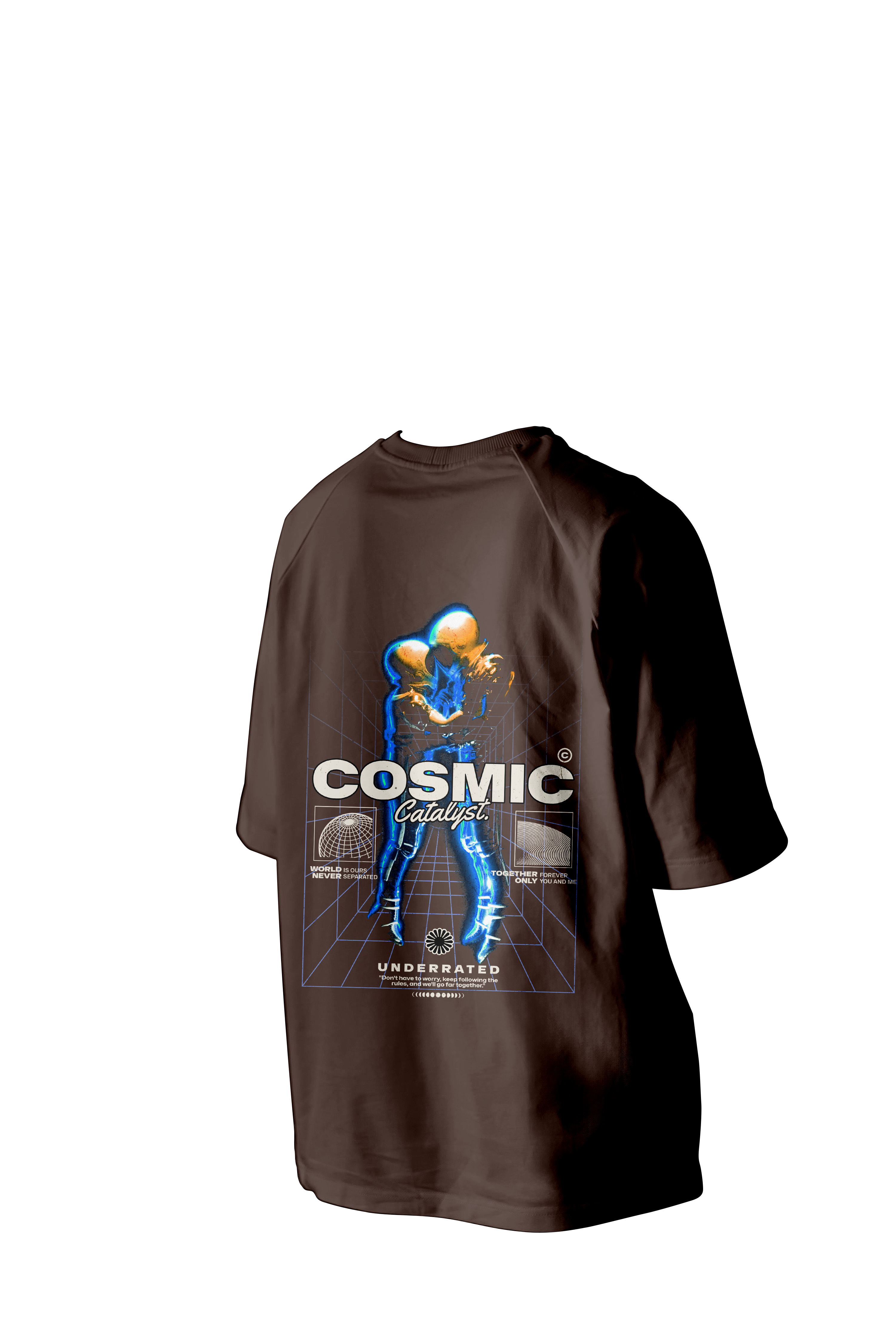COSMIC Catalyst Printed Oversized Tee