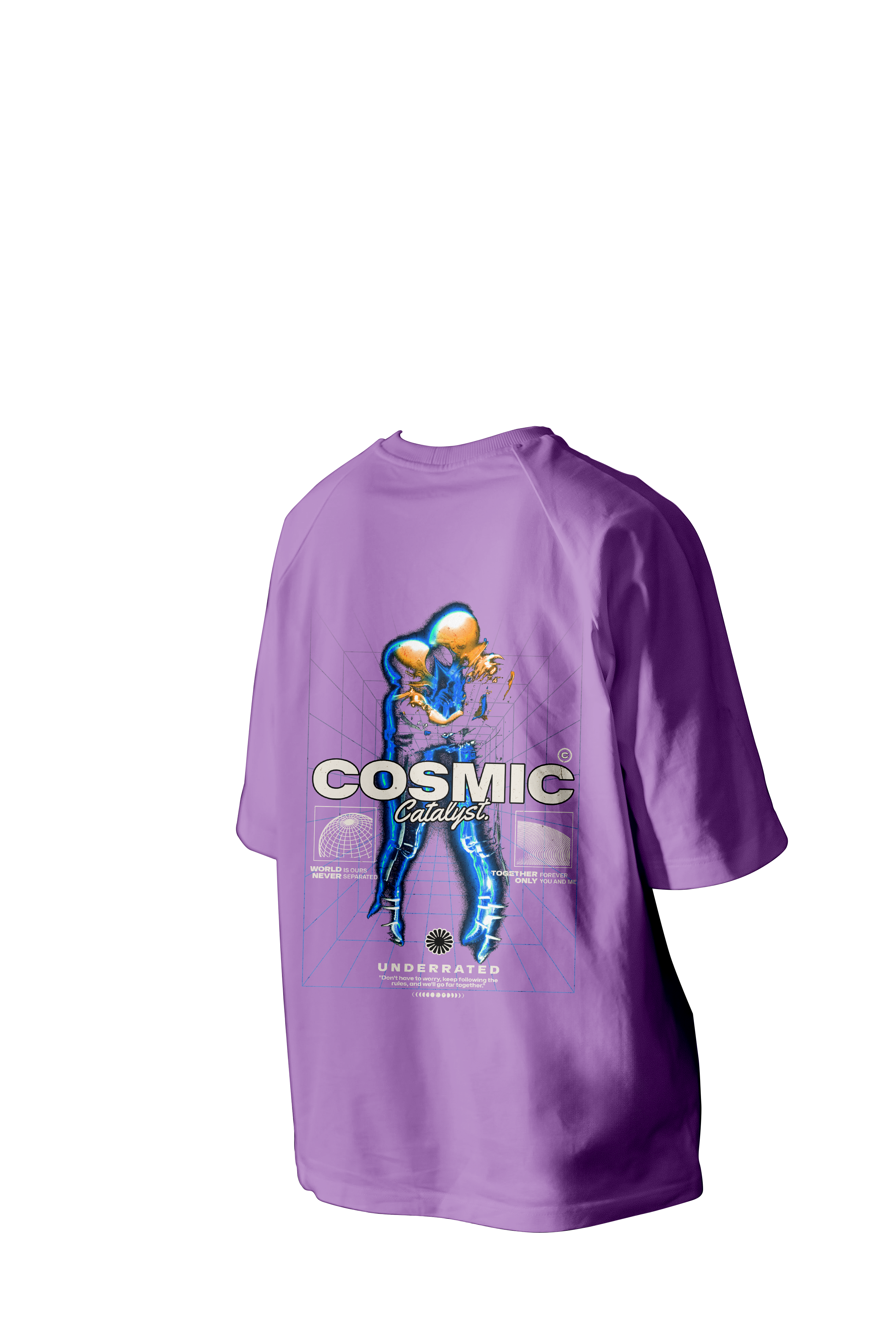 COSMIC Catalyst Printed Oversized Tee