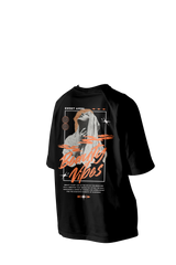 Beauty Vibes Printed Oversized Tee