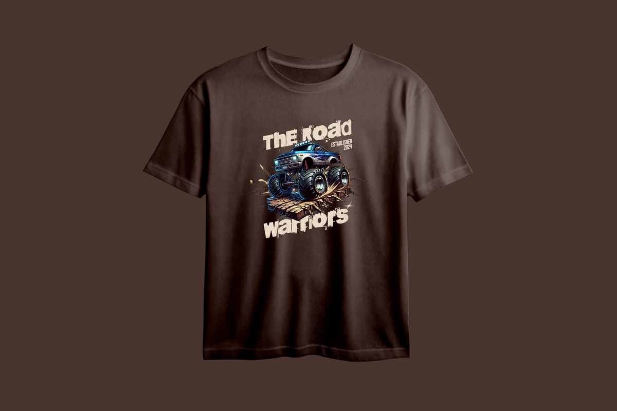 The road Warriors Printed Oversized Tee