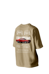 Ford Mustang Printed Oversized Tee