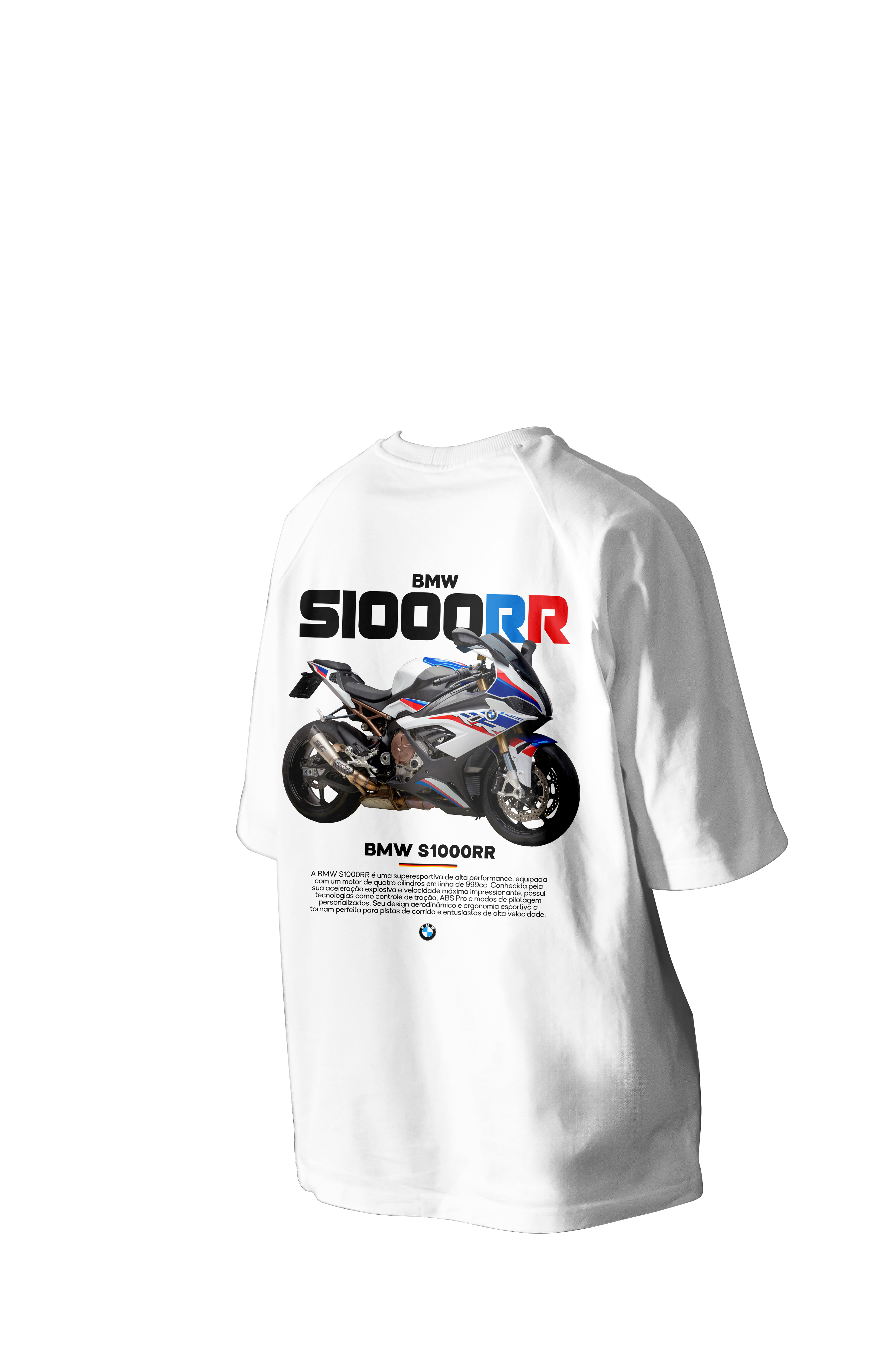 BMW S1000RR Back Printed Oversized Tee