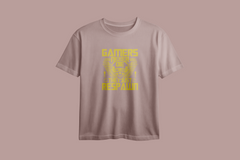 Gamers Never Die They Just Respawn Printed Oversized Tee
