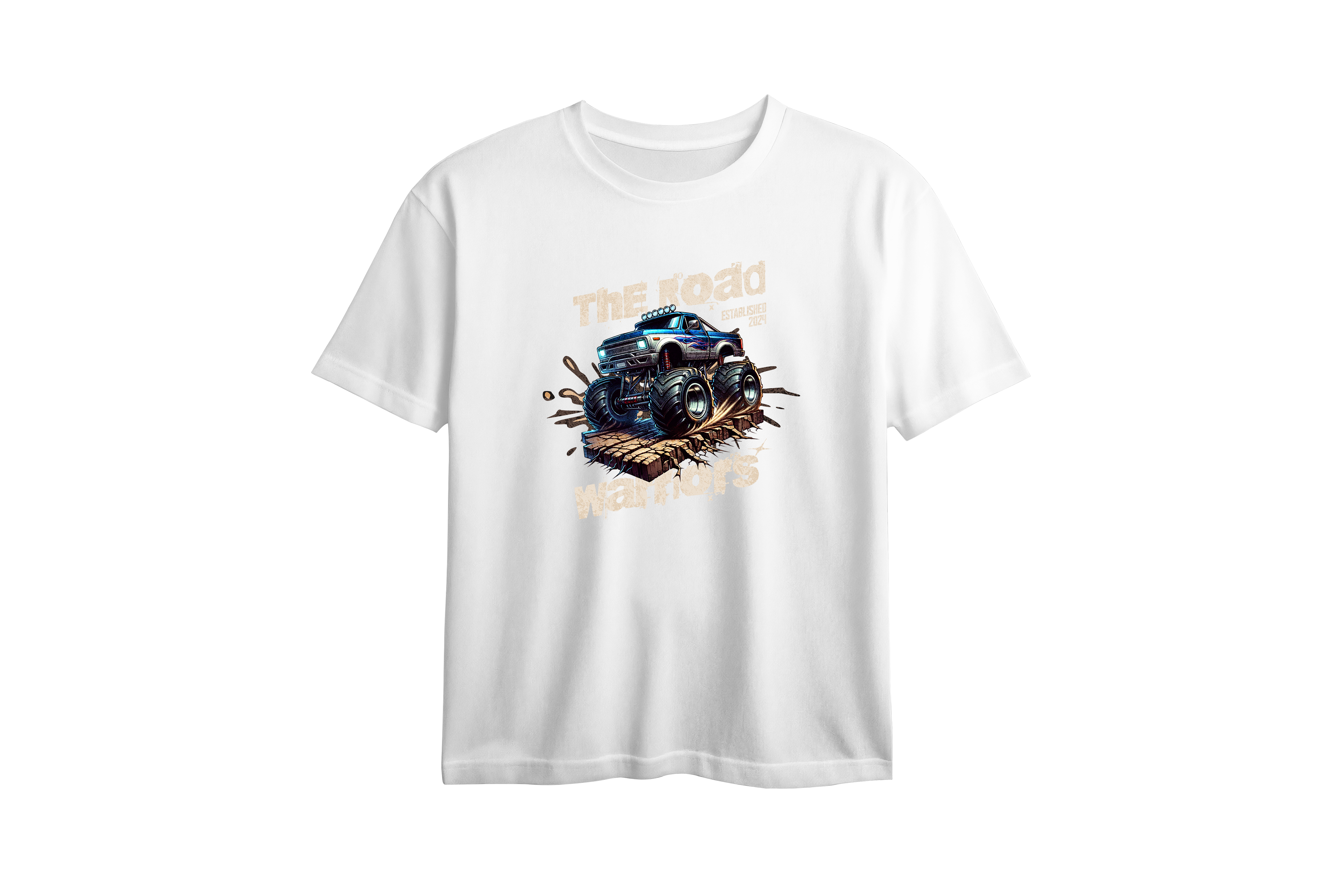 The road Warriors Printed Oversized Tee