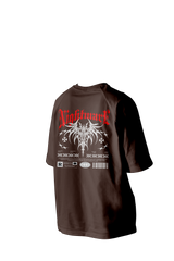 Nightmare Printed Oversized Tee