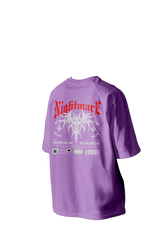Nightmare Printed Oversized Tee