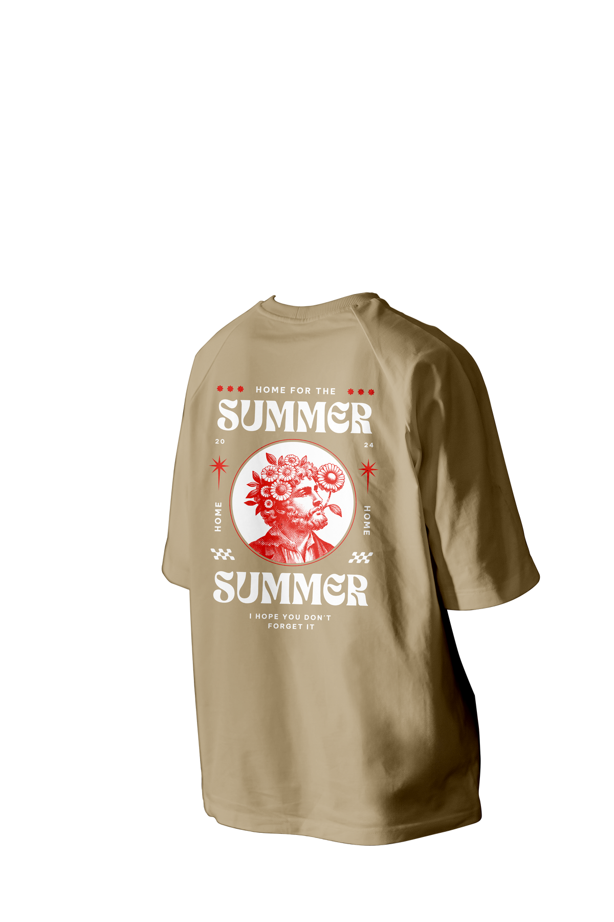 Summer Printed Oversized Tee