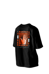 Raised Your Hand Printed Oversized Tee