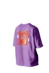 Raised Your Hand Printed Oversized Tee