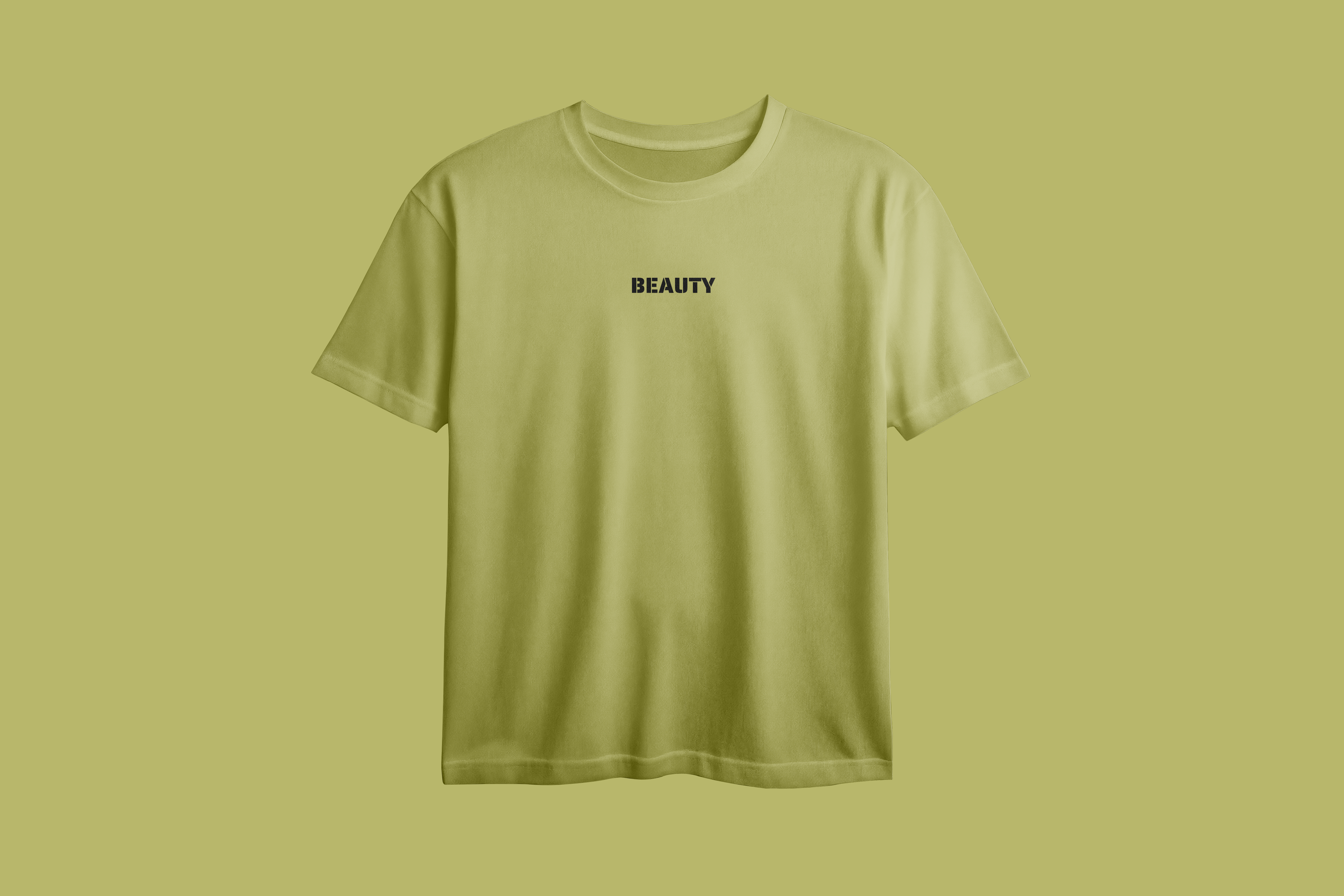 The Beauty of Art Printed Oversized Tee