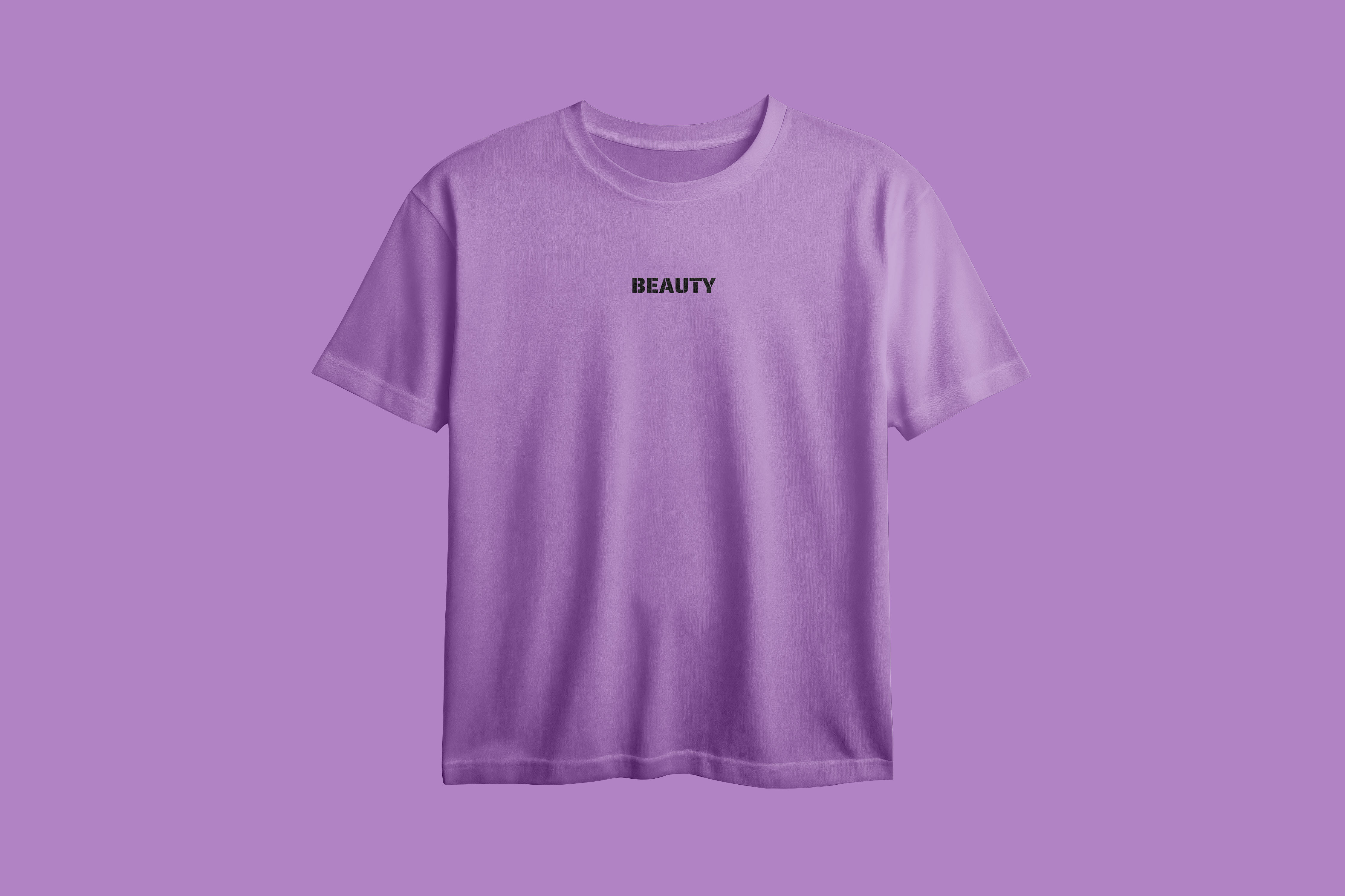 The Beauty of Art Printed Oversized Tee