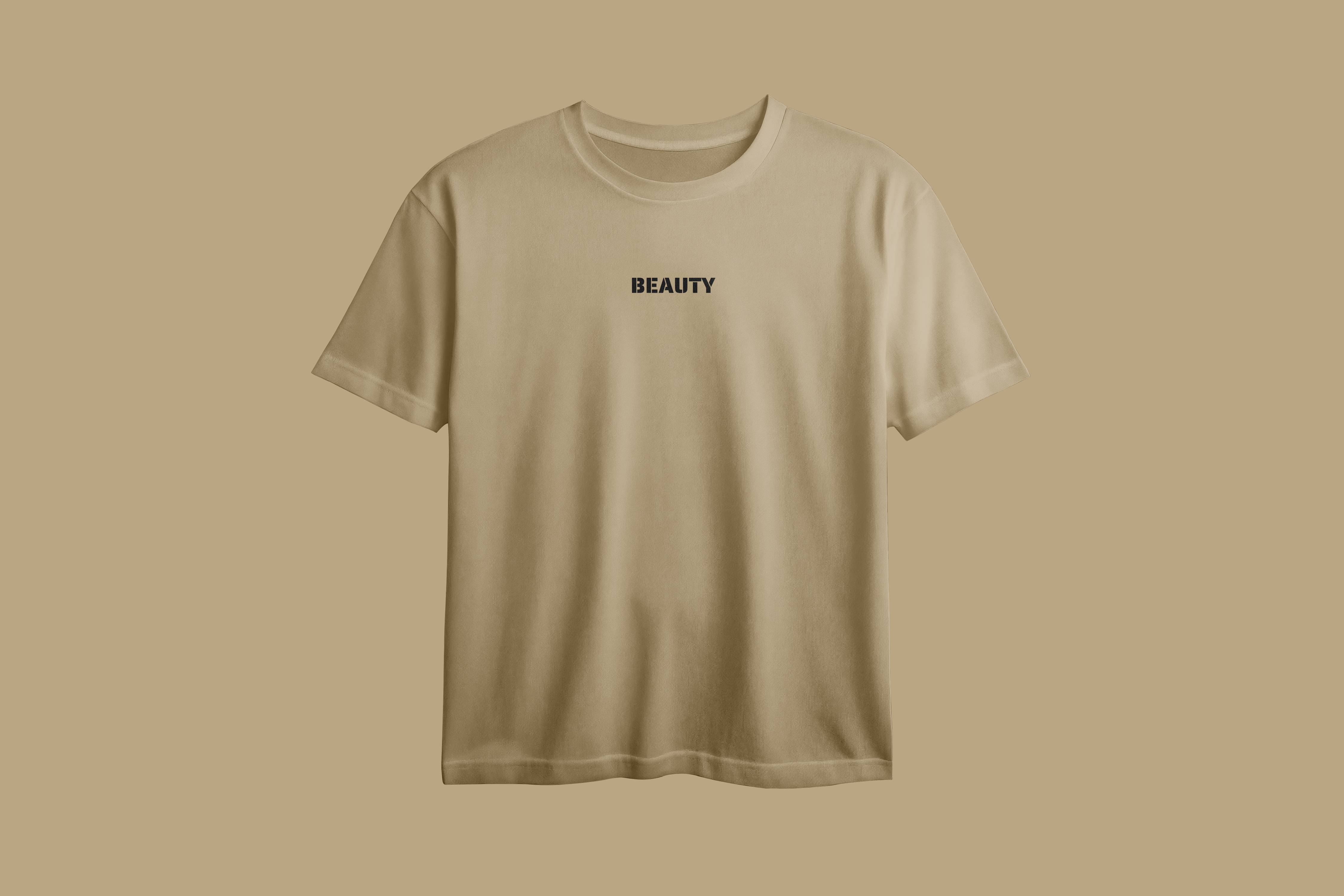 The Beauty of Art Printed Oversized Tee
