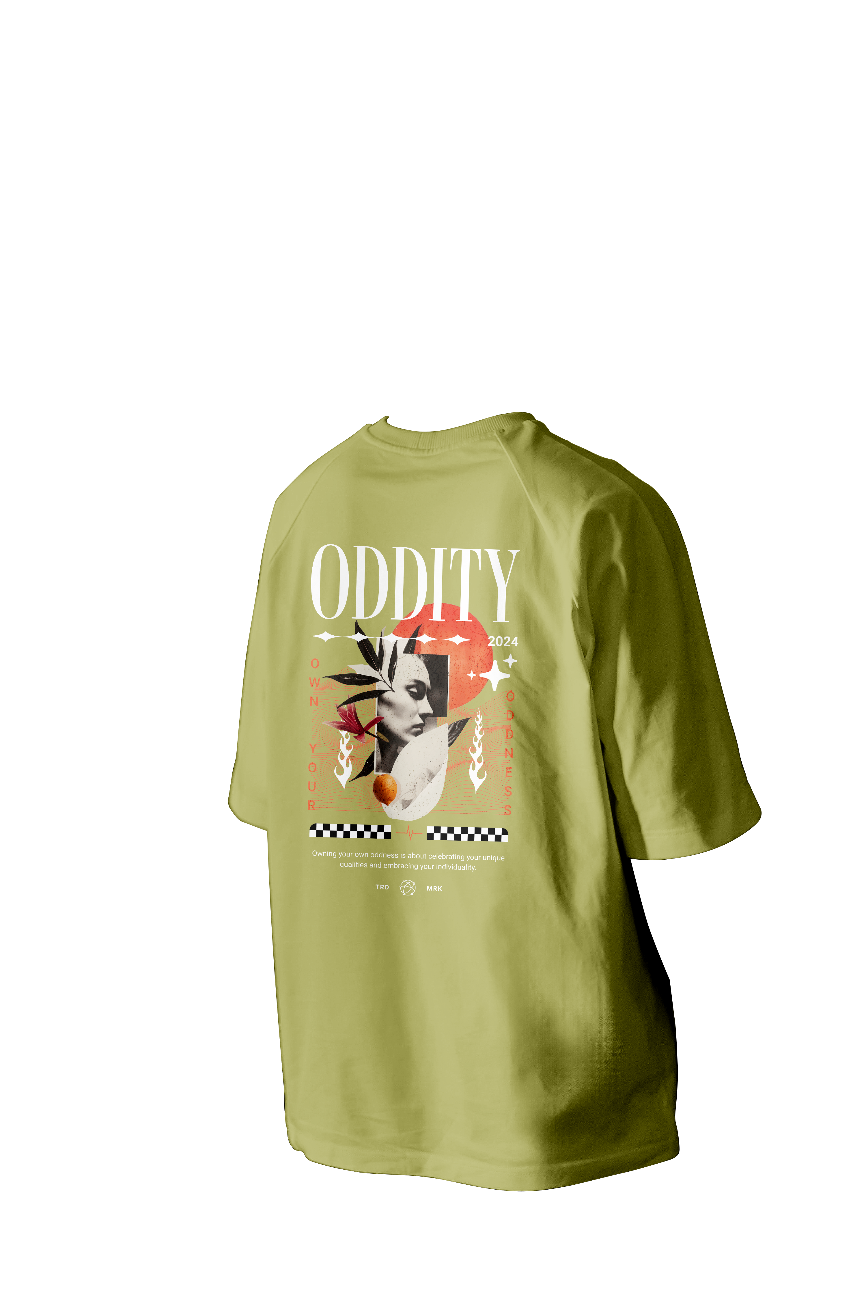ODDITY Printed Oversized Tee