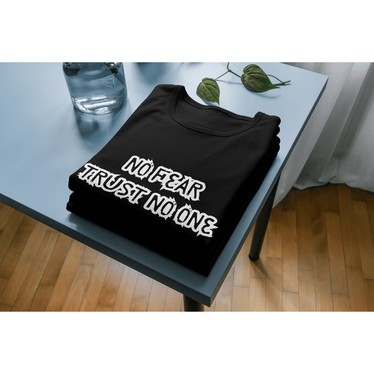 No Fear Trust No One Printed T -Shirt