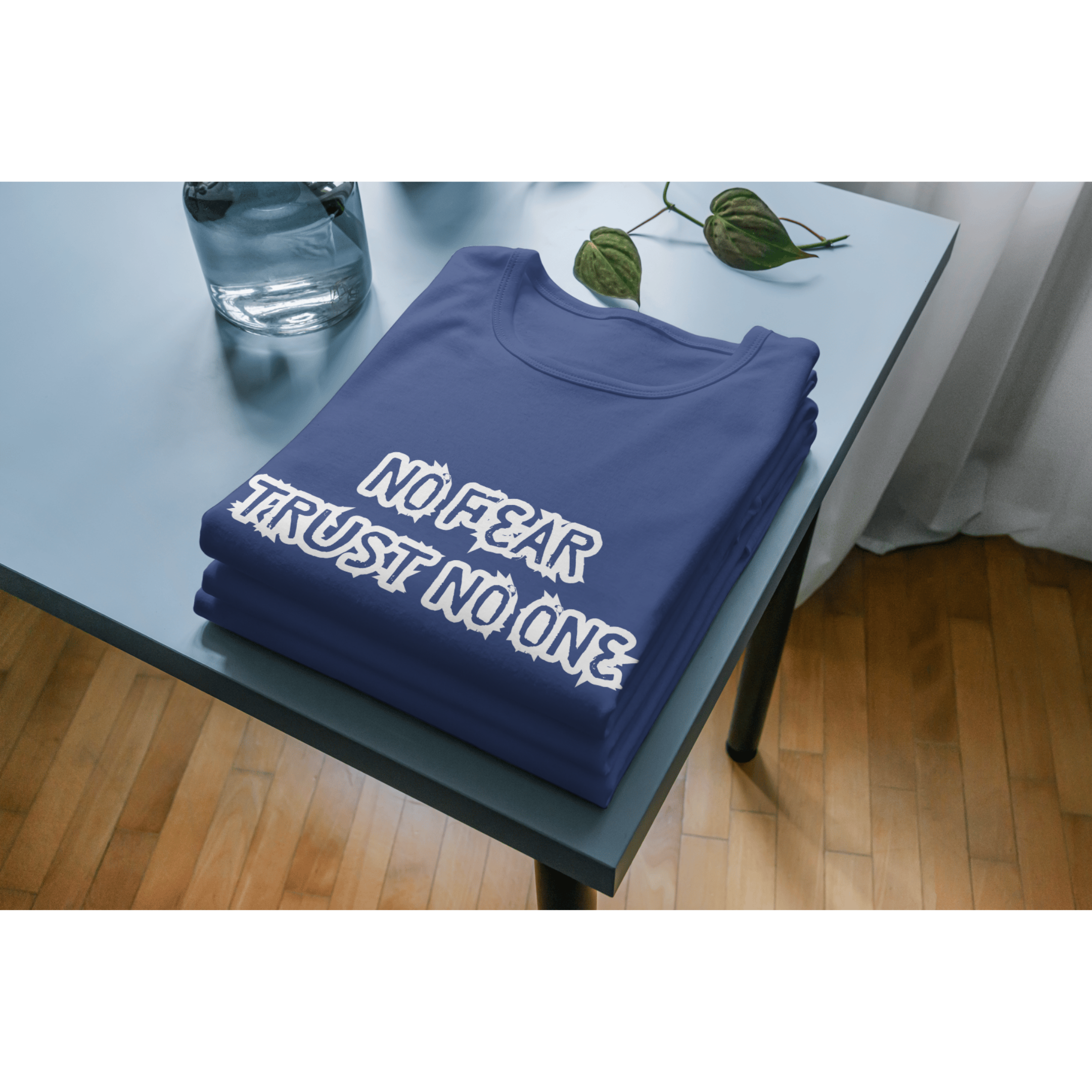 No Fear Trust No One Printed T -Shirt