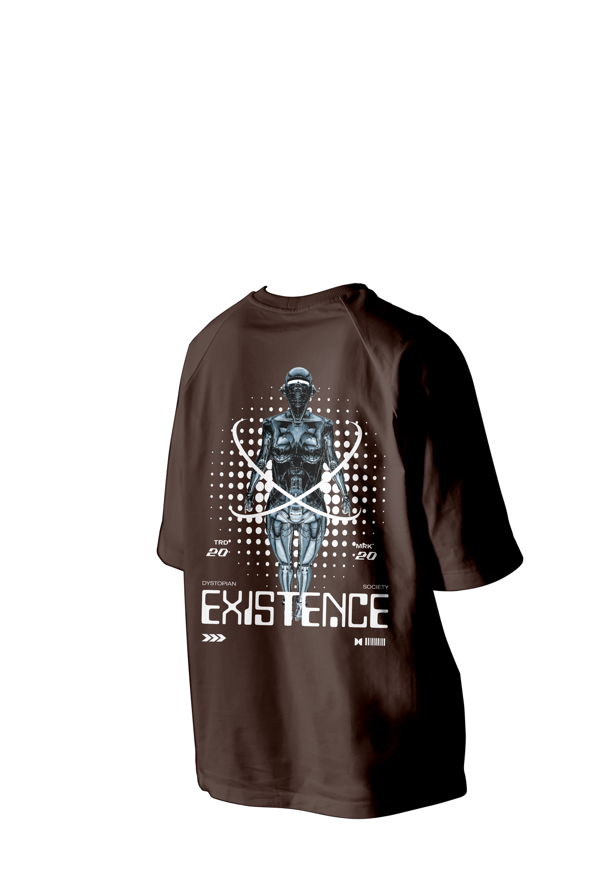 EXISTENCE Printed Oversized Tee